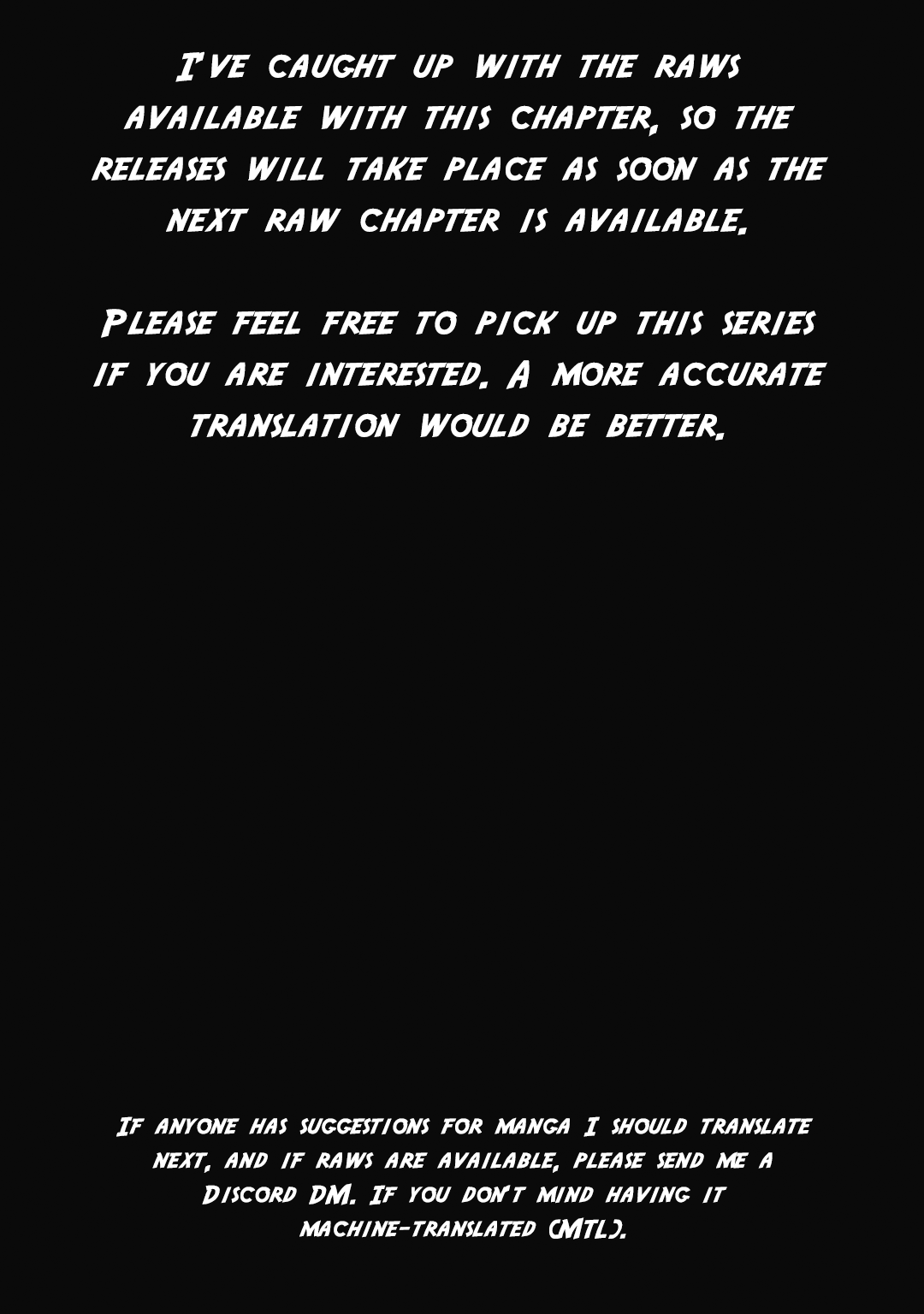 May I Ask For One Final Thing? Chapter 42 page 34 - Chapter 42