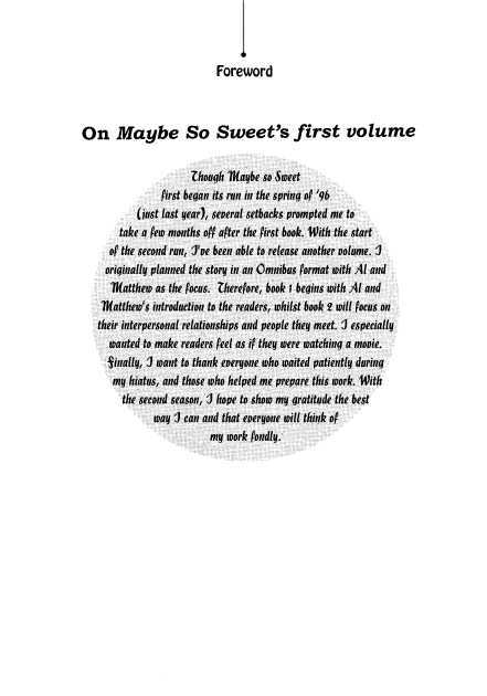 Maybe So Sweet Chapter 1 page 2 - Chapter 1