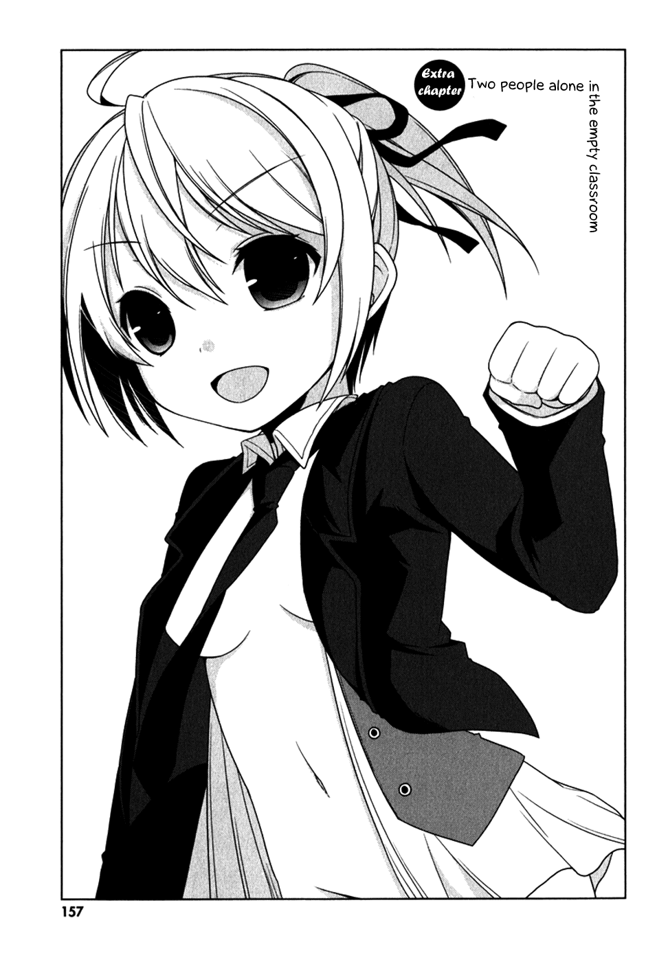 Mayo Chiki! Chapter 10.5 page 1 - Chapter 10.5: Extra: Two People Alone in the Empty Classroom