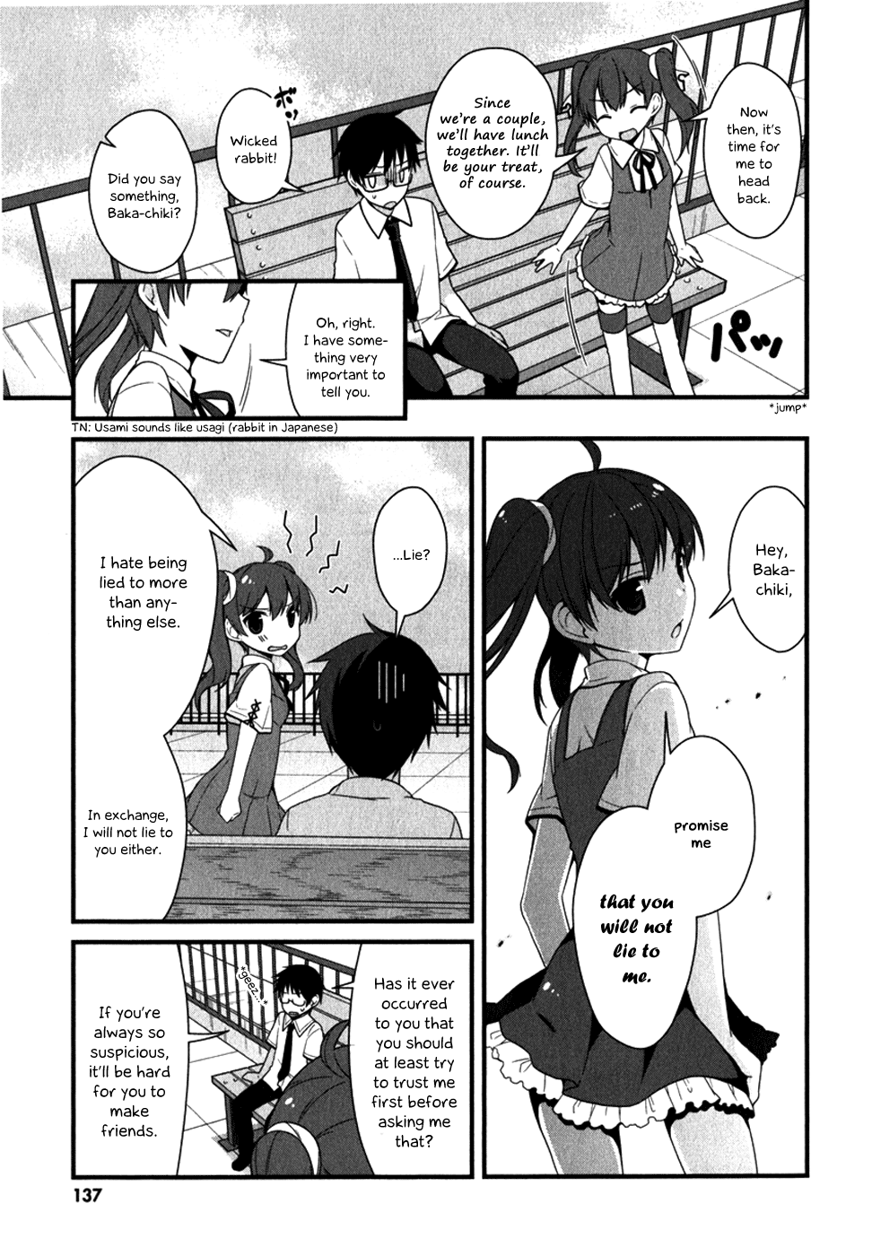 Mayo Chiki! Chapter 10 page 11 - Chapter 10: The Secret on the Roof