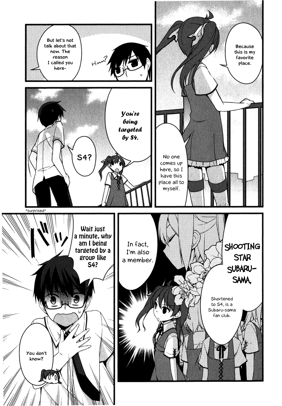 Mayo Chiki! Chapter 10 page 3 - Chapter 10: The Secret on the Roof