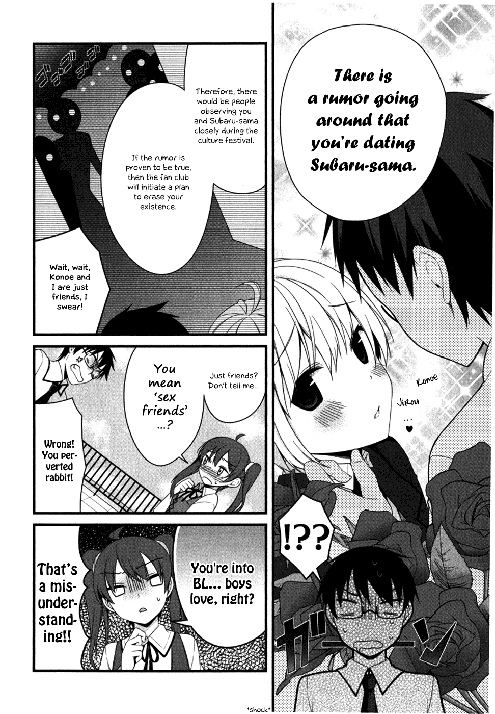 Mayo Chiki! Chapter 10 page 4 - Chapter 10: The Secret on the Roof