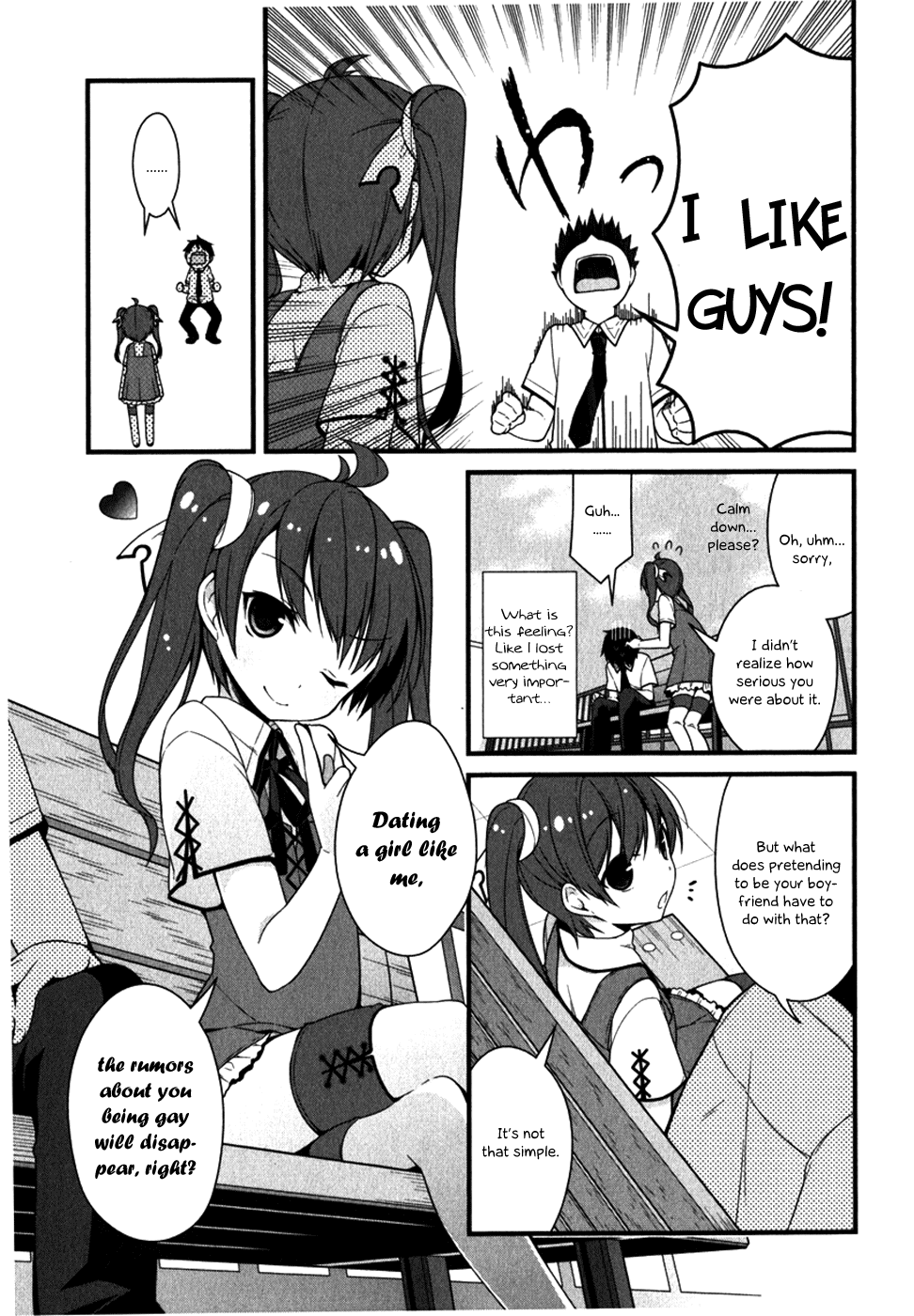 Mayo Chiki! Chapter 10 page 7 - Chapter 10: The Secret on the Roof