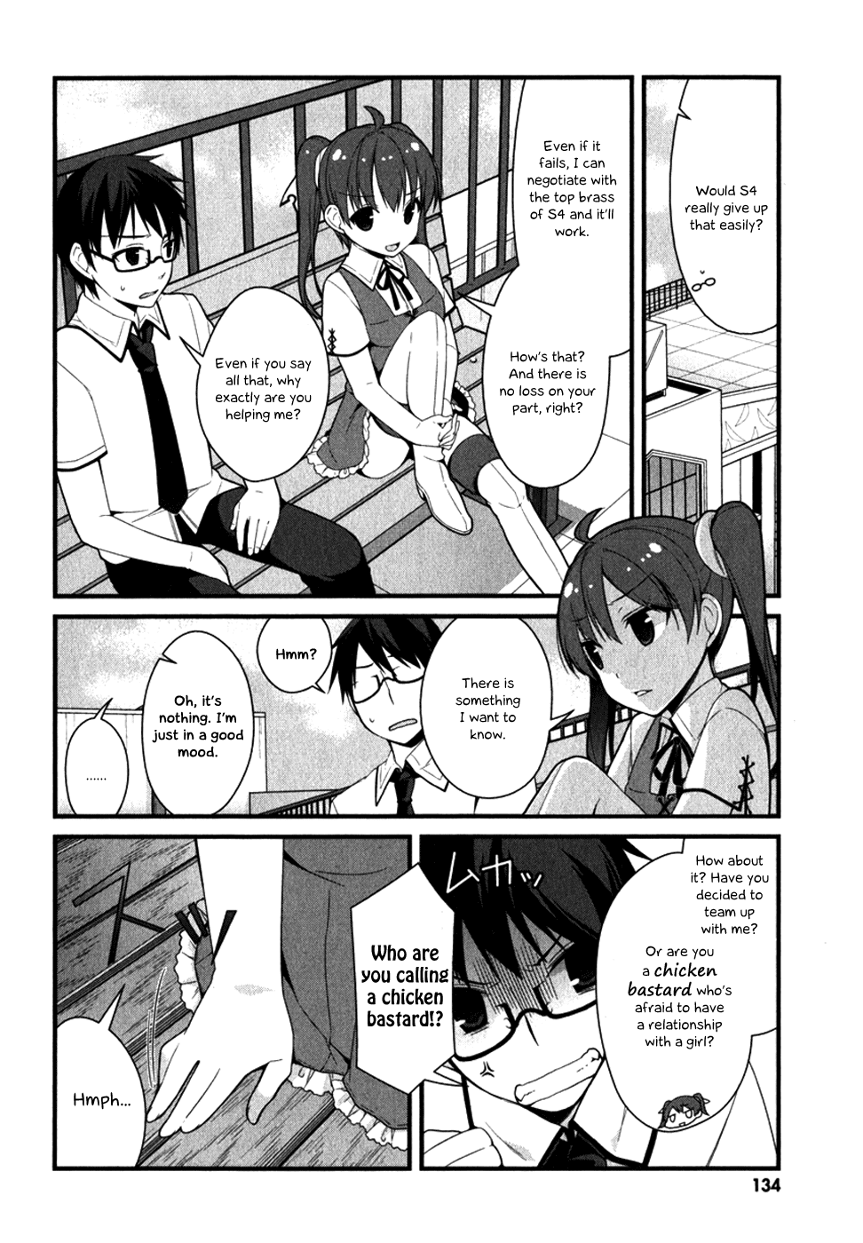 Mayo Chiki! Chapter 10 page 8 - Chapter 10: The Secret on the Roof