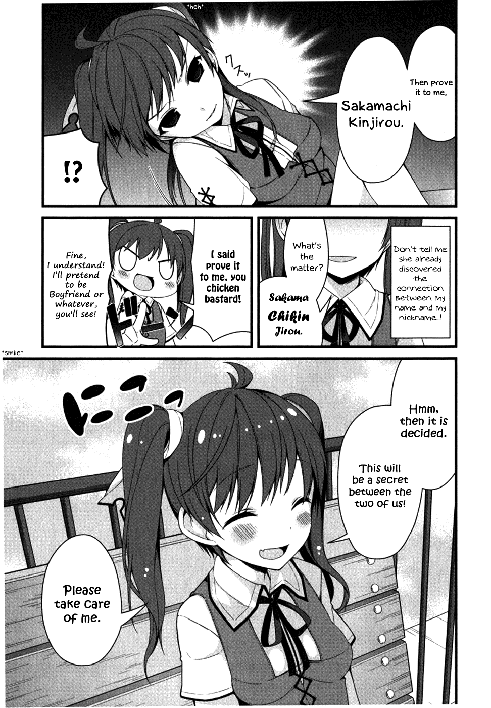 Mayo Chiki! Chapter 10 page 9 - Chapter 10: The Secret on the Roof