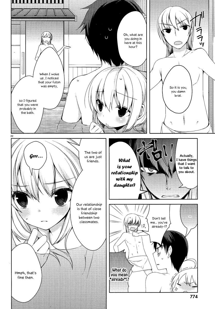 Mayo Chiki! Chapter 15 page 23 - Chapter 15: Five seconds before the killer hot spring steam