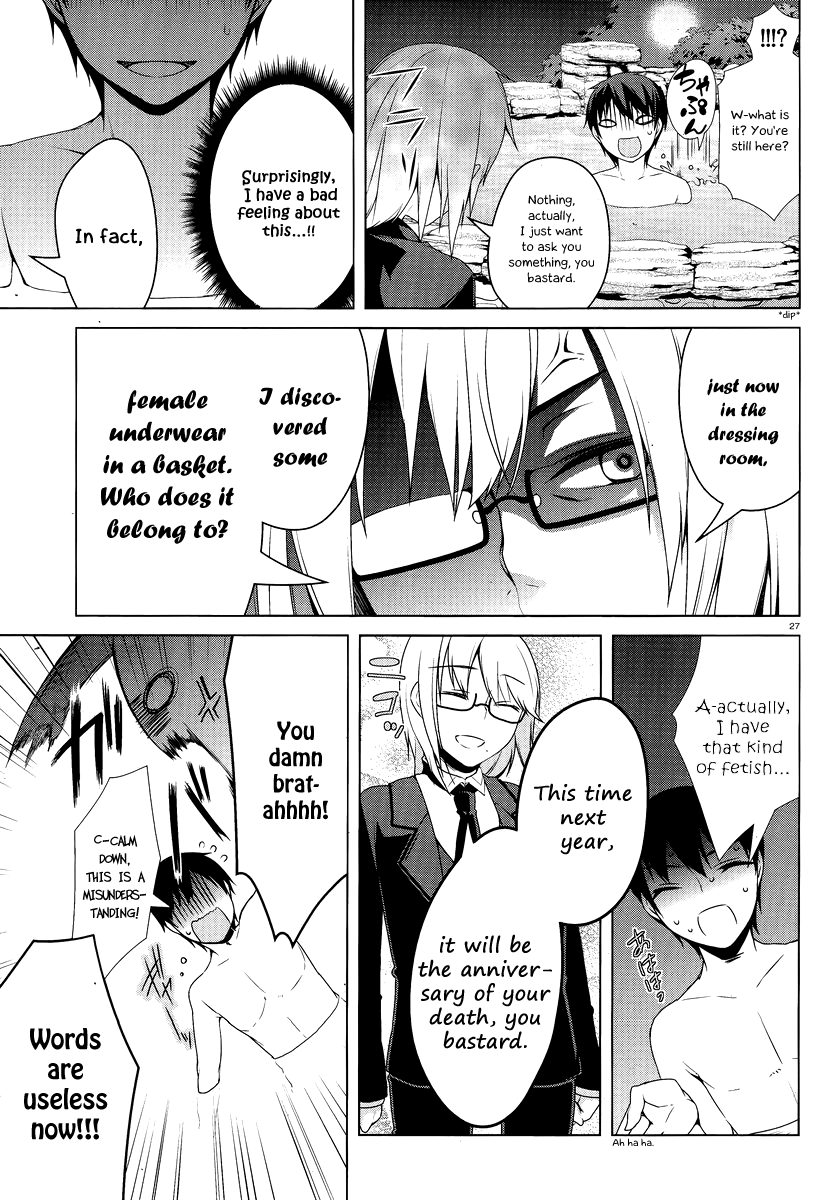 Mayo Chiki! Chapter 15 page 28 - Chapter 15: Five seconds before the killer hot spring steam