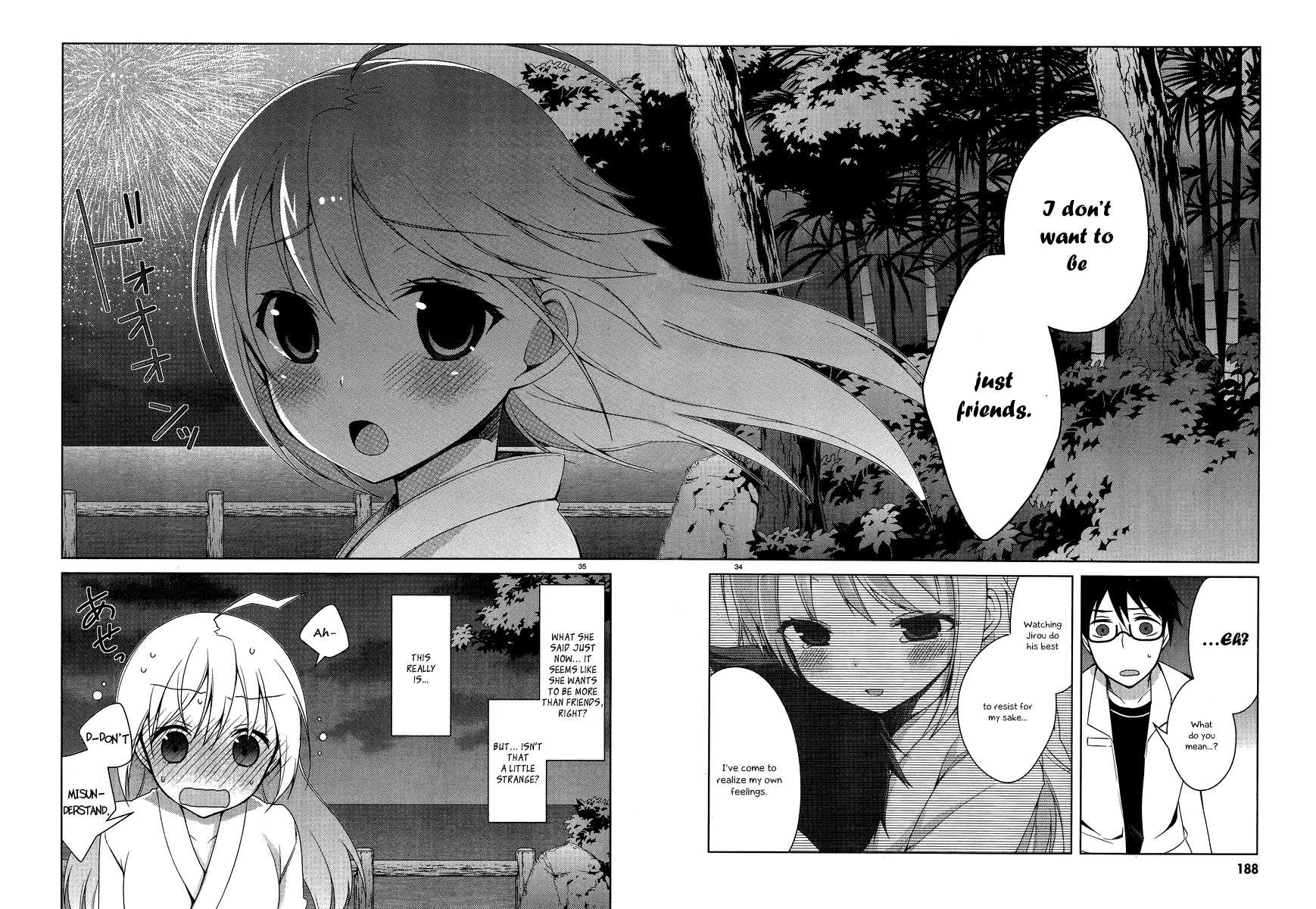 Mayo Chiki! Chapter 16 page 37 - Chapter 16: Summer Festival Battle Royale Then, She-