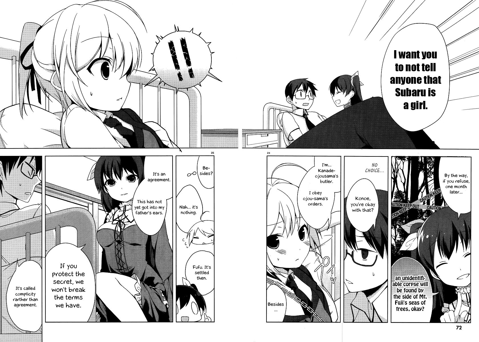 Mayo Chiki! Chapter 2 page 24 - Chapter 2: Puzzled Butler, Chickening Me and