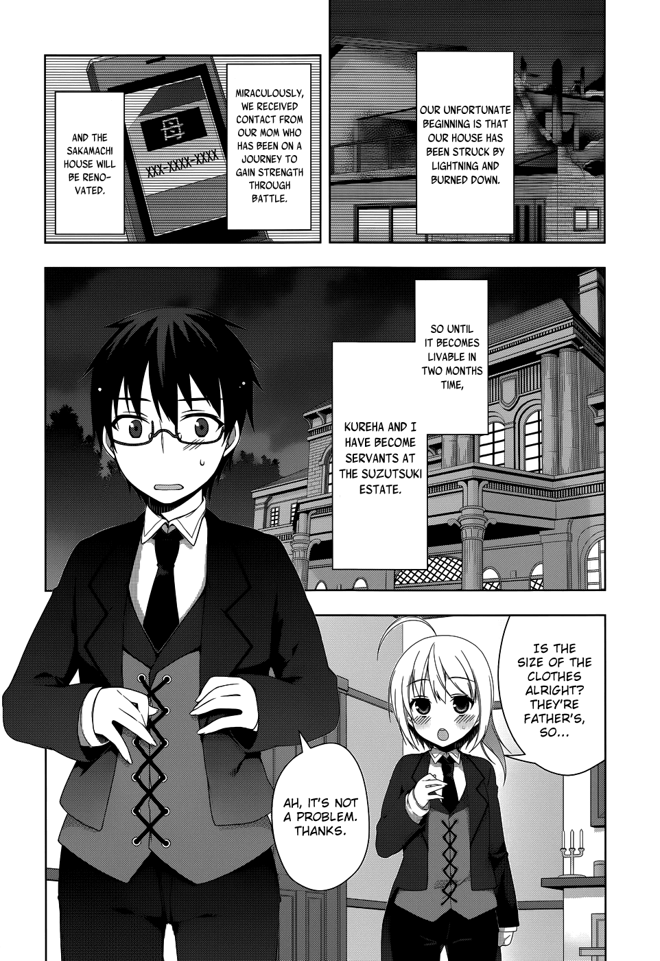 Mayo Chiki! Chapter 24 page 5 - Chapter 24: Though I am Working in the Suzutsuki Household, I Might Already be at my Limit