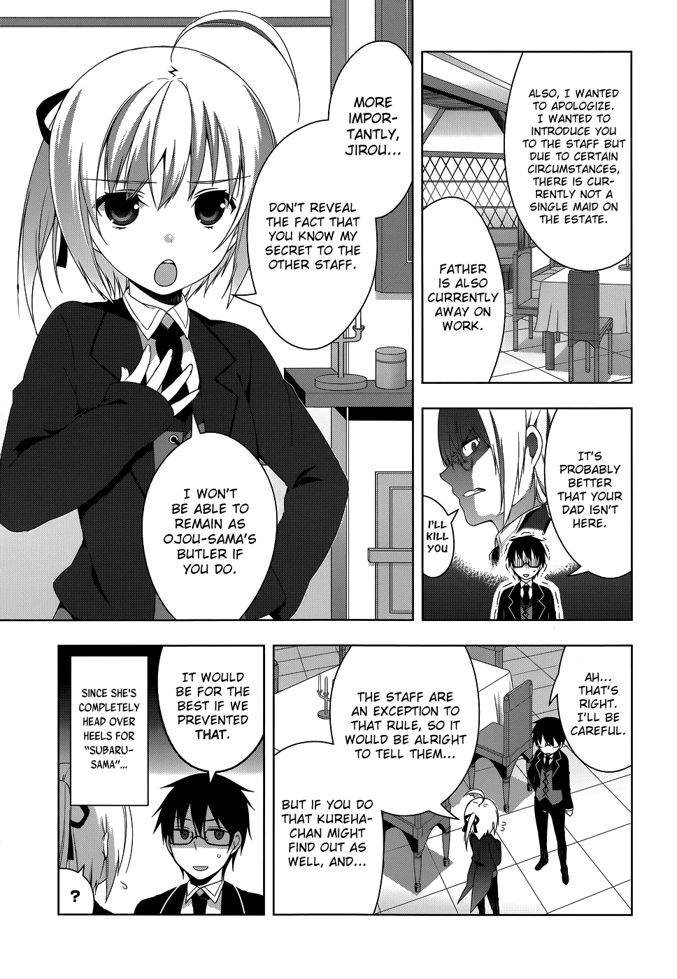 Mayo Chiki! Chapter 24 page 6 - Chapter 24: Though I am Working in the Suzutsuki Household, I Might Already be at my Limit