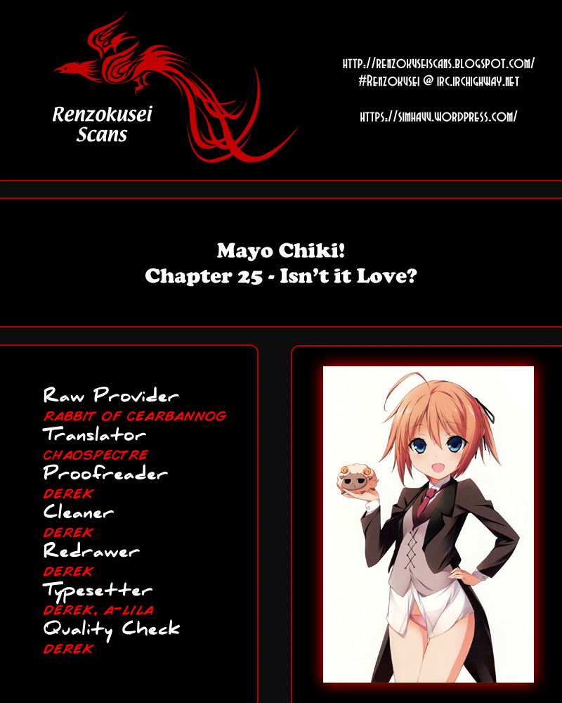 Mayo Chiki! Chapter 25 page 1 - Chapter 25: Isn't It Love?