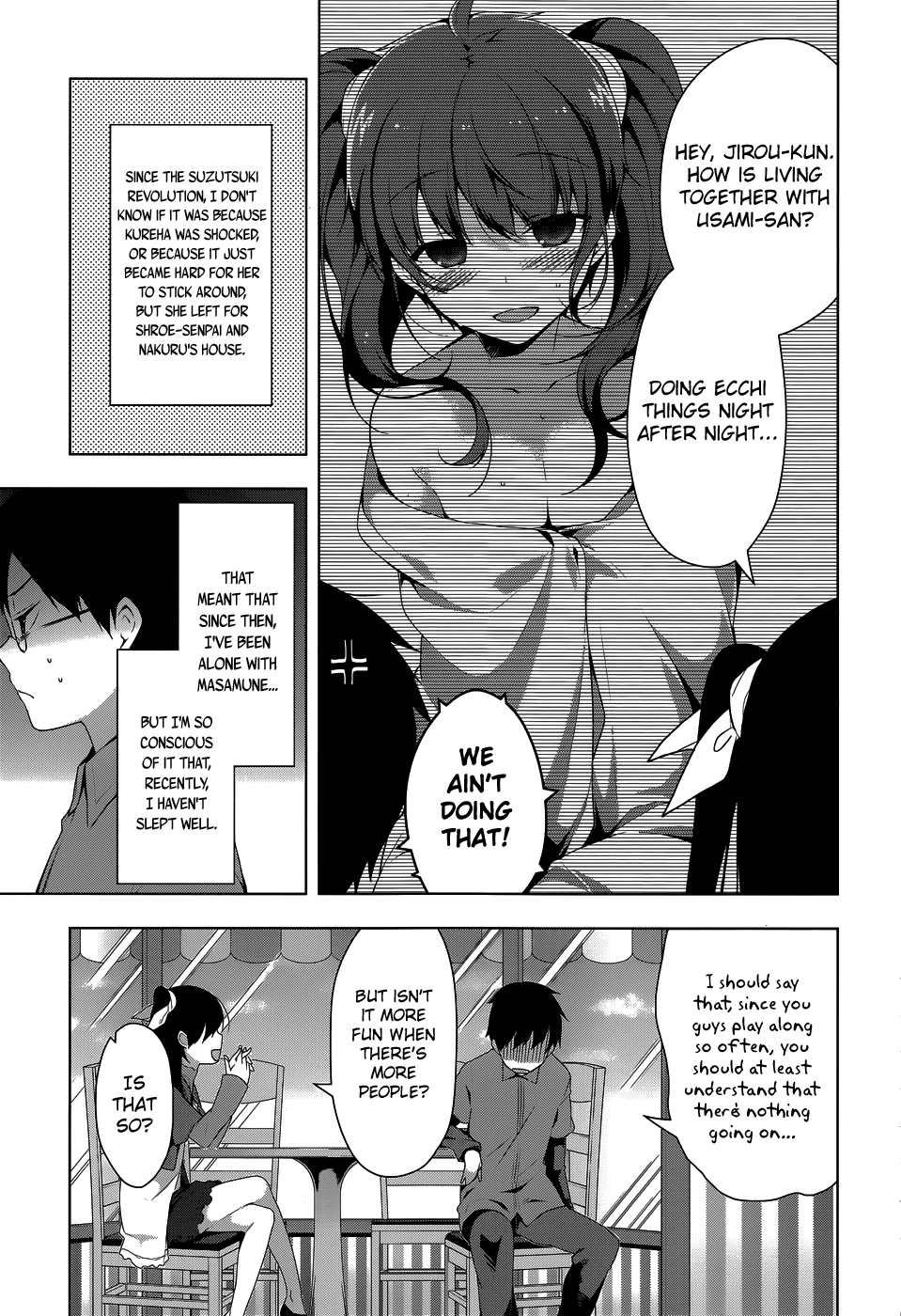 Mayo Chiki! Chapter 29 page 21 - Chapter 29: Freeloading Days