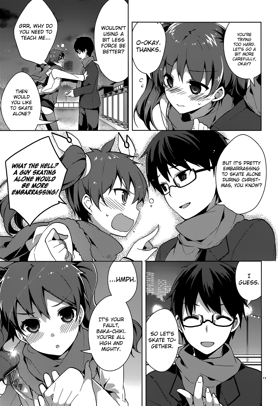 Mayo Chiki! Chapter 32 page 10 - Chapter 32: Ice Rink Christmas