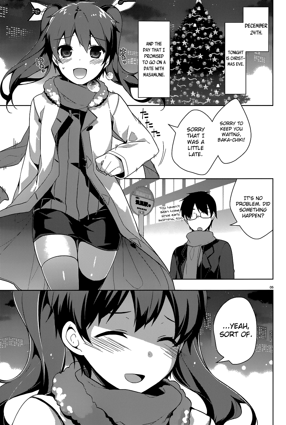 Mayo Chiki! Chapter 32 page 4 - Chapter 32: Ice Rink Christmas