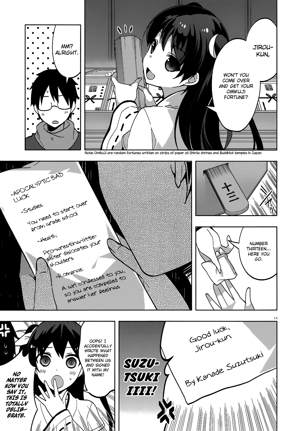 Mayo Chiki! Chapter 33 page 12 - Chapter 33: New Year's Festival
