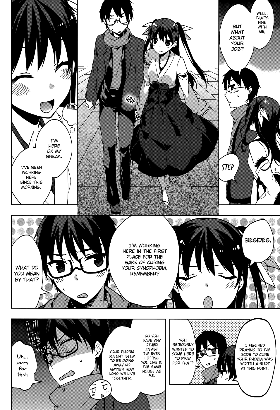 Mayo Chiki! Chapter 33 page 7 - Chapter 33: New Year's Festival