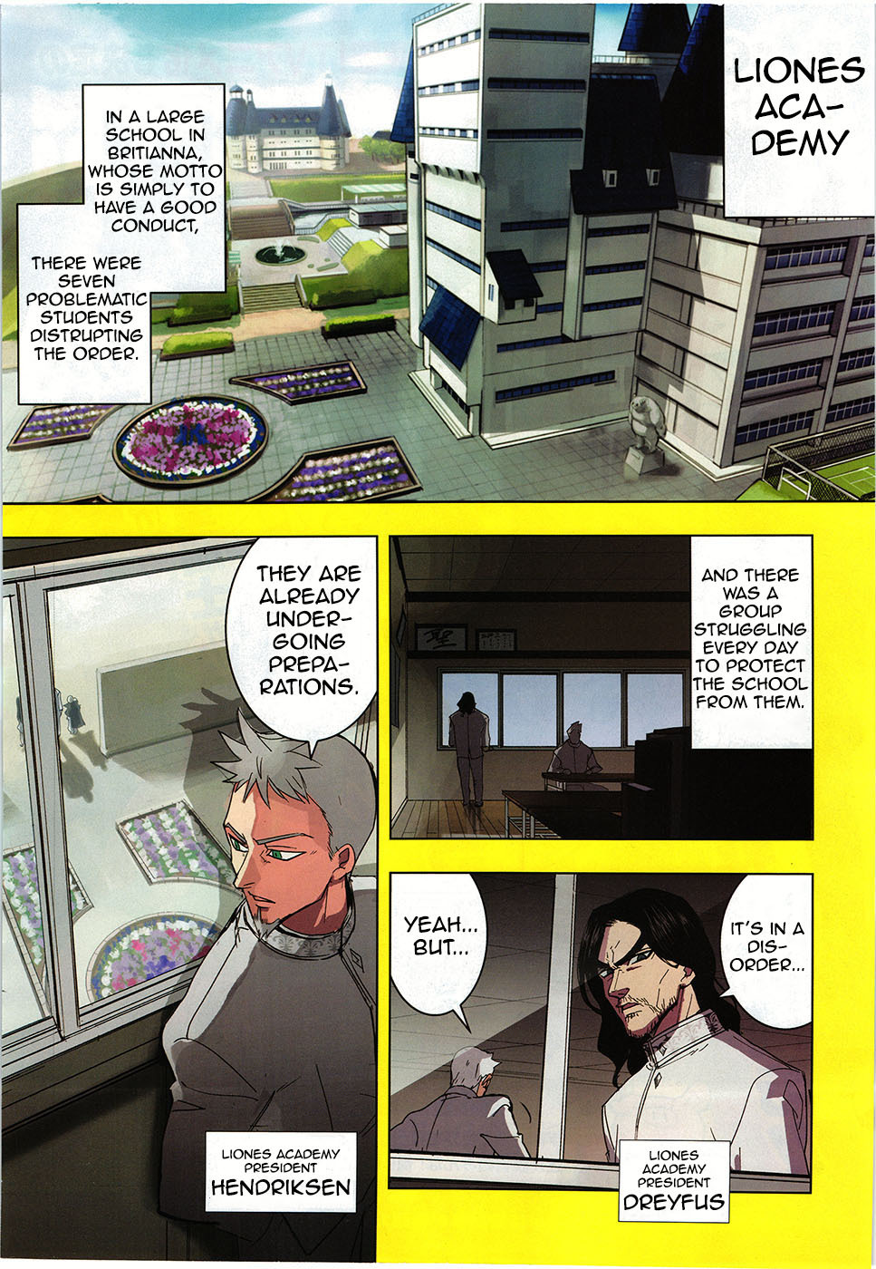 Mayoe! Nanatsu no Taizai Gakuen! Chapter 1 page 3 - Chapter 1: The Seven Rule Breakers
