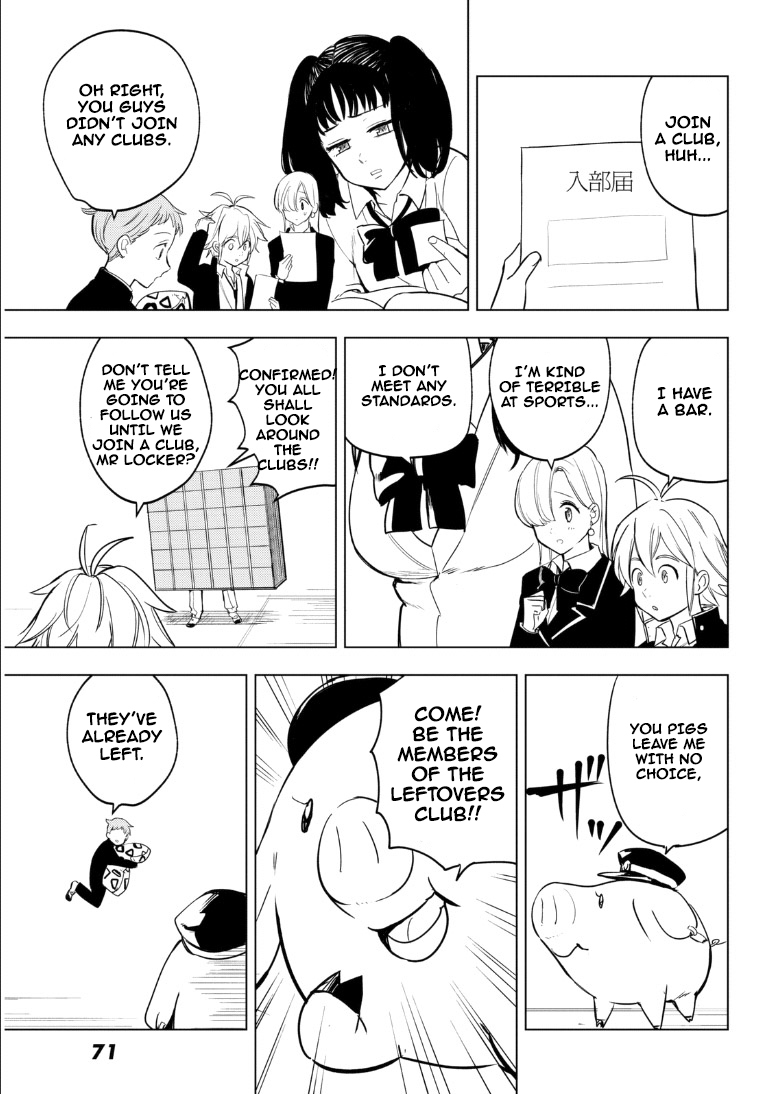 Mayoe! Nanatsu no Taizai Gakuen! Chapter 10 page 4 - Chapter 10: Youth Club Activities