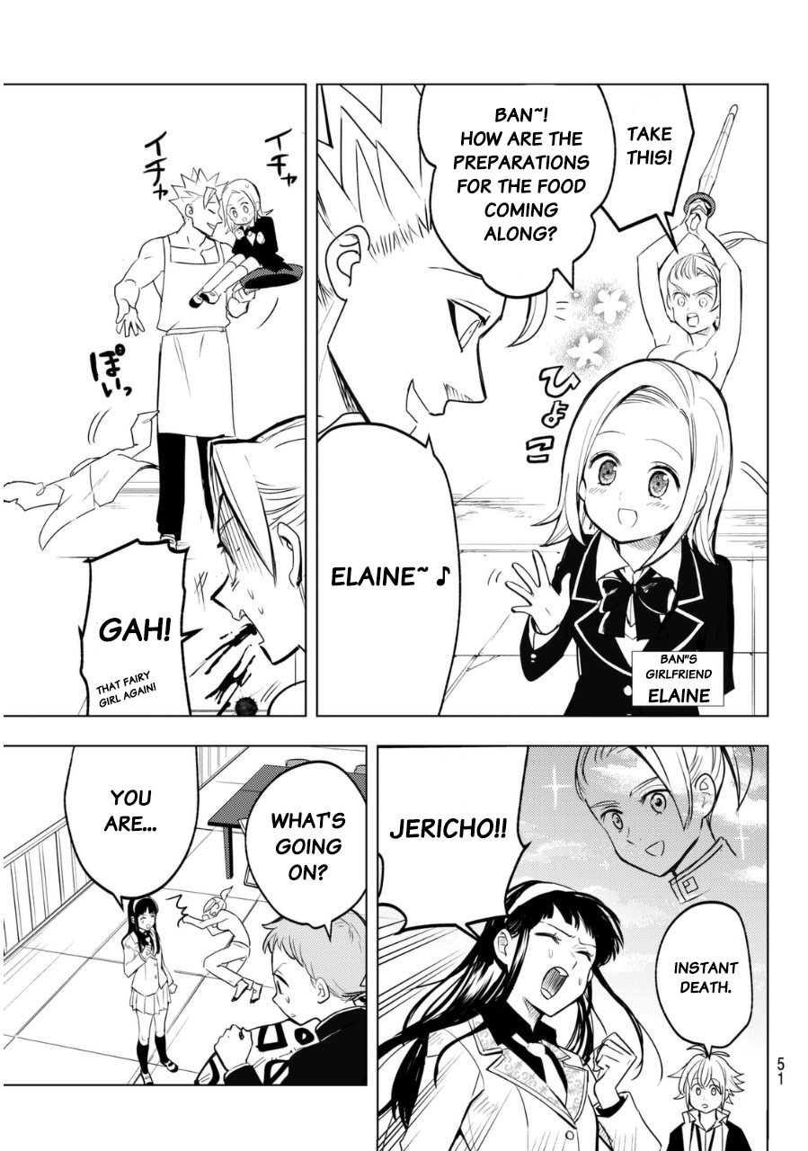 Mayoe! Nanatsu no Taizai Gakuen! Chapter 15 page 11 - Chapter 15: Ash Demon and Red Marks