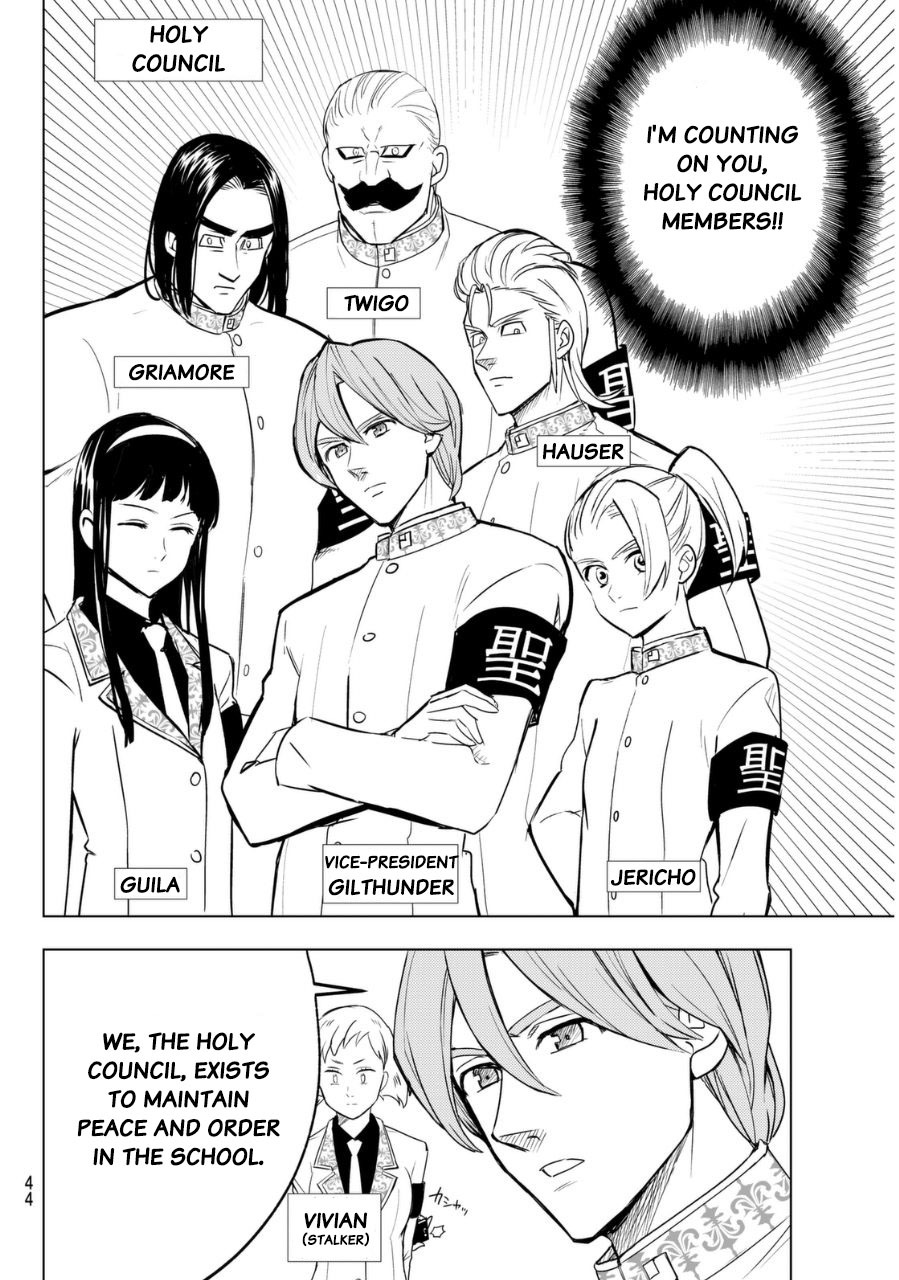 Mayoe! Nanatsu no Taizai Gakuen! Chapter 15 page 4 - Chapter 15: Ash Demon and Red Marks