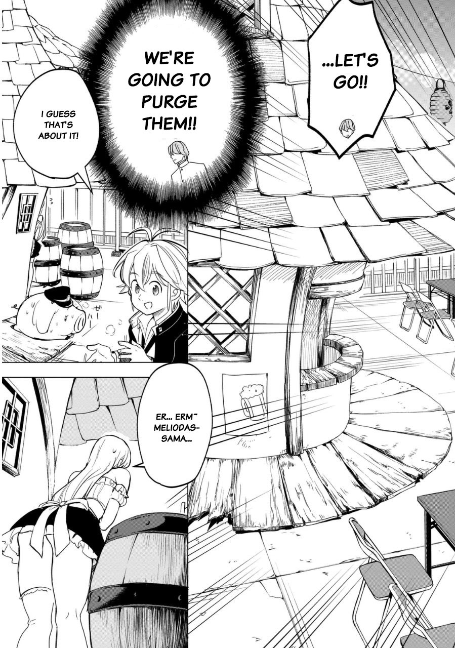 Mayoe! Nanatsu no Taizai Gakuen! Chapter 15 page 7 - Chapter 15: Ash Demon and Red Marks