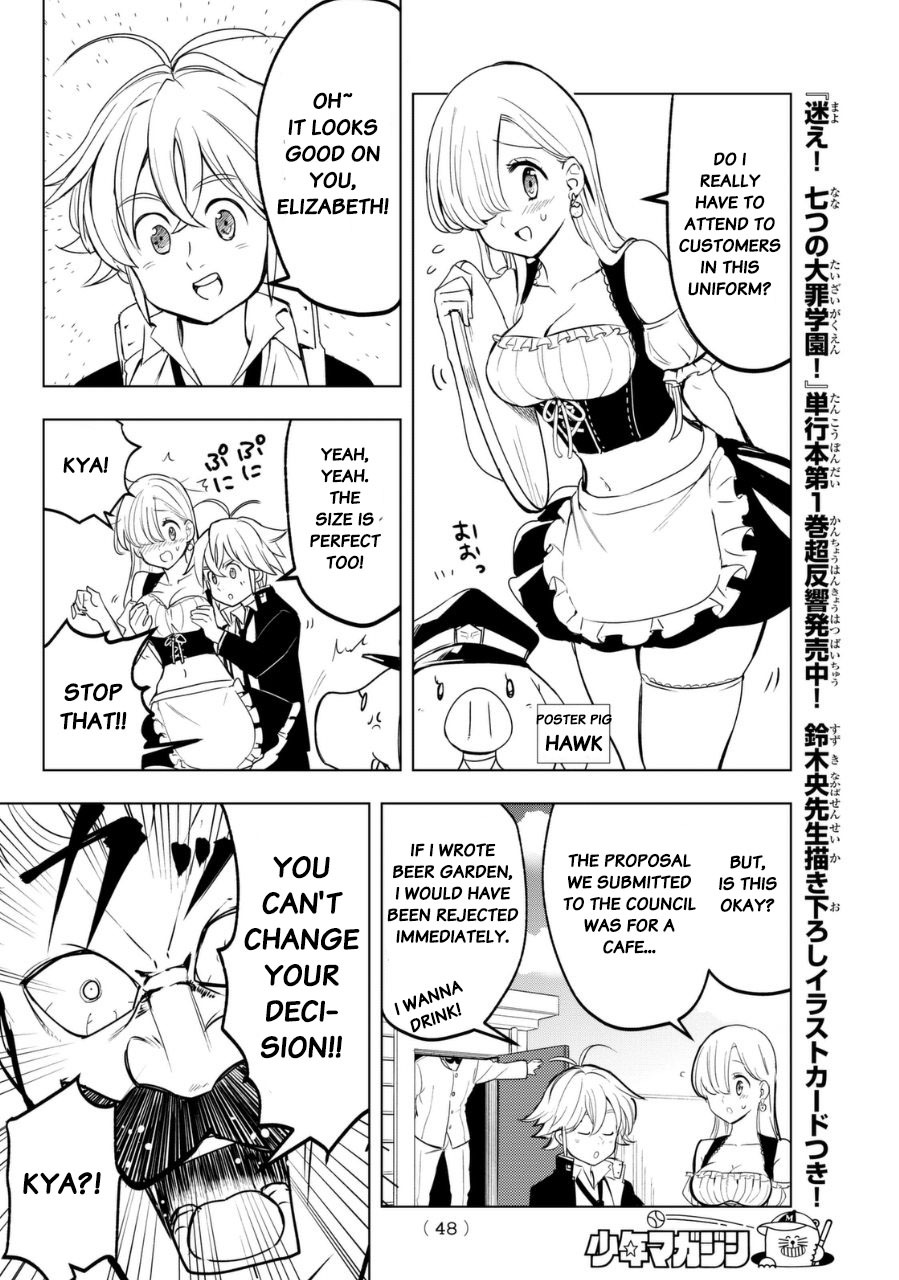 Mayoe! Nanatsu no Taizai Gakuen! Chapter 15 page 8 - Chapter 15: Ash Demon and Red Marks