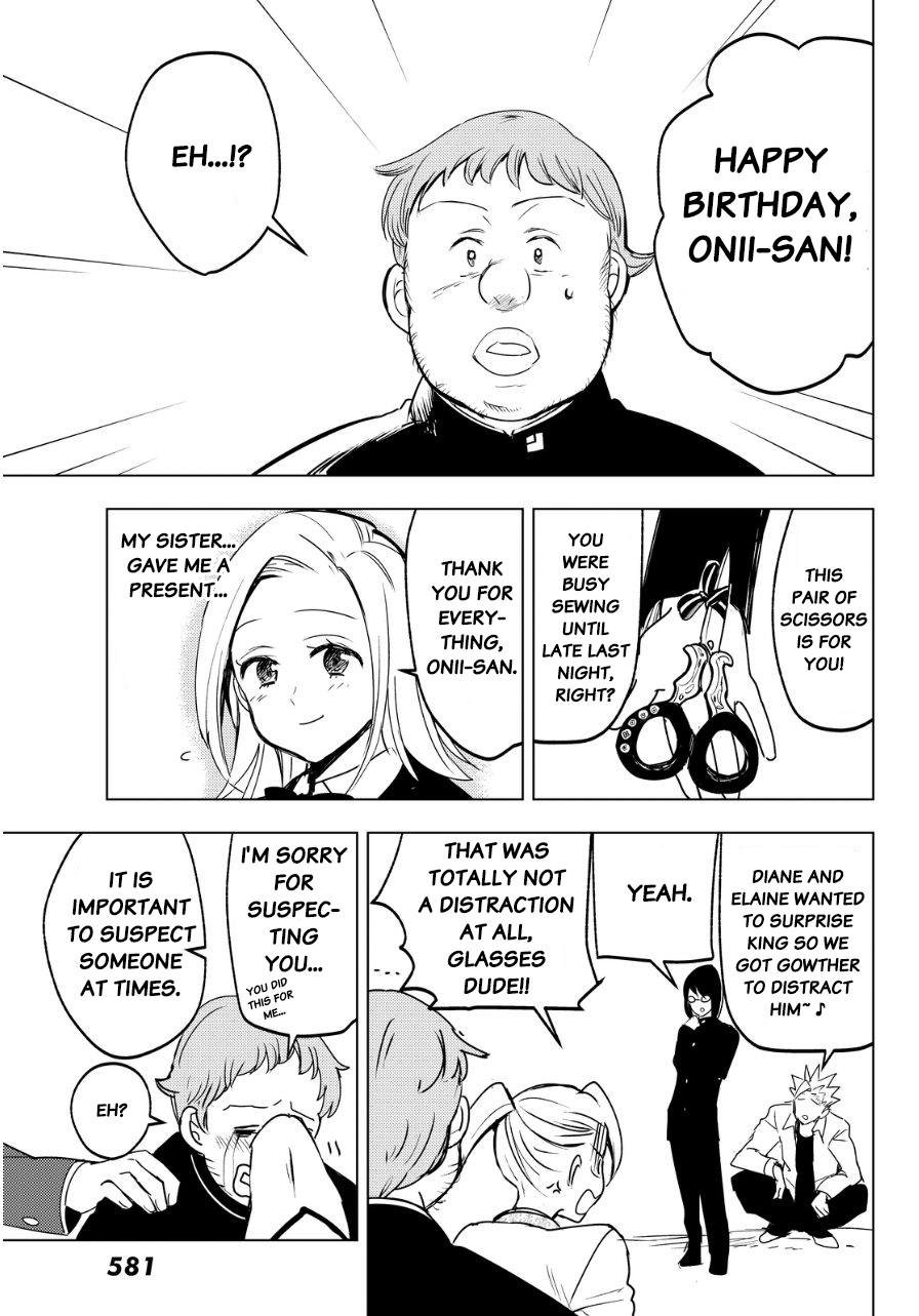 Mayoe! Nanatsu no Taizai Gakuen! Chapter 18 page 11 - Chapter 18: Harlequin the King of Stalkers
