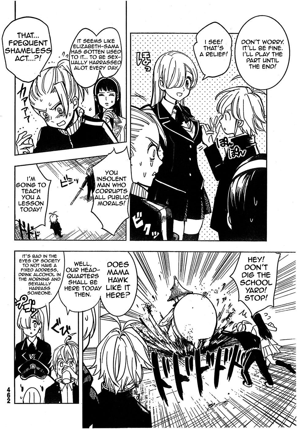 Mayoe! Nanatsu no Taizai Gakuen! Chapter 2 page 6 - Chapter 2: The Elite Holy Association!