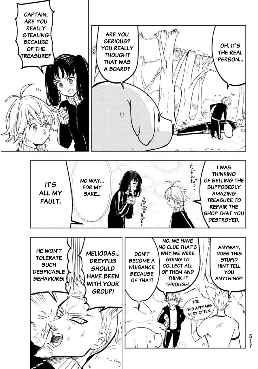 Mayoe! Nanatsu no Taizai Gakuen! Chapter 20 page 13 - Chapter 20: Finding Treasure!