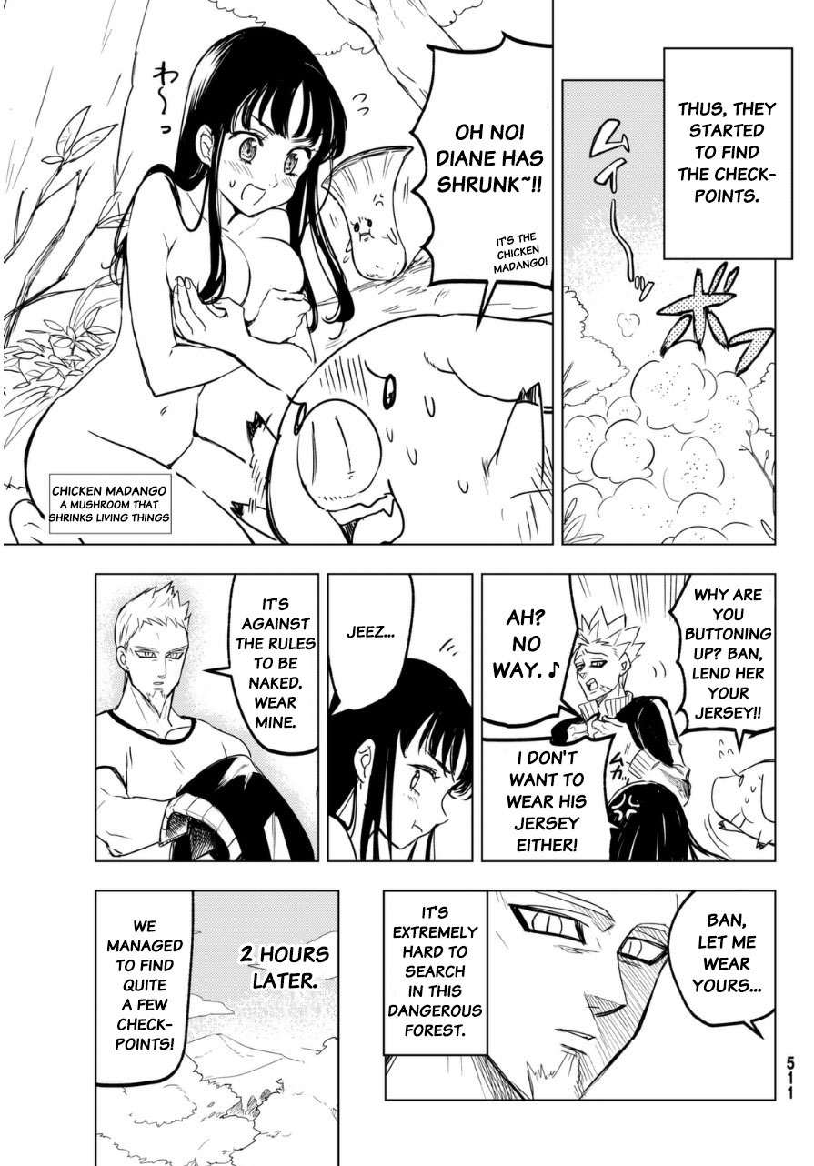 Mayoe! Nanatsu no Taizai Gakuen! Chapter 20 page 7 - Chapter 20: Finding Treasure!