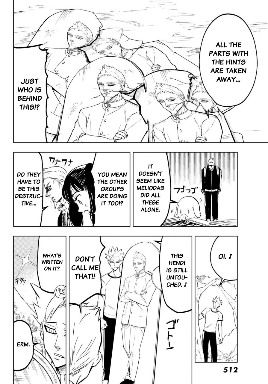 Mayoe! Nanatsu no Taizai Gakuen! Chapter 20 page 8 - Chapter 20: Finding Treasure!