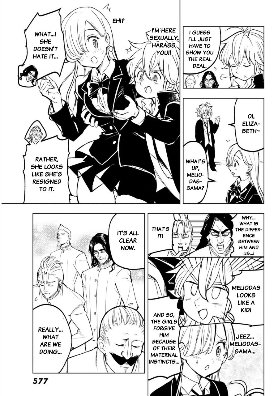 Mayoe! Nanatsu no Taizai Gakuen! Chapter 22 page 9 - Chapter 22: Sexual Harrassment Club!