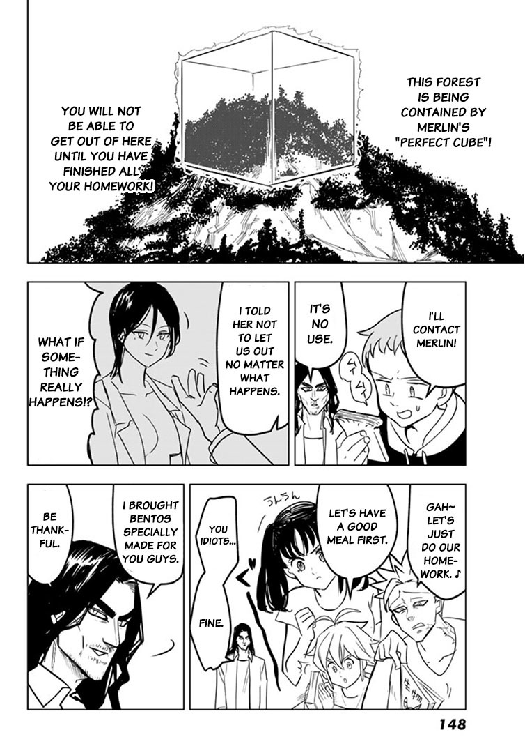 Mayoe! Nanatsu no Taizai Gakuen! Chapter 23 page 4 - Chapter 23: Study Summer