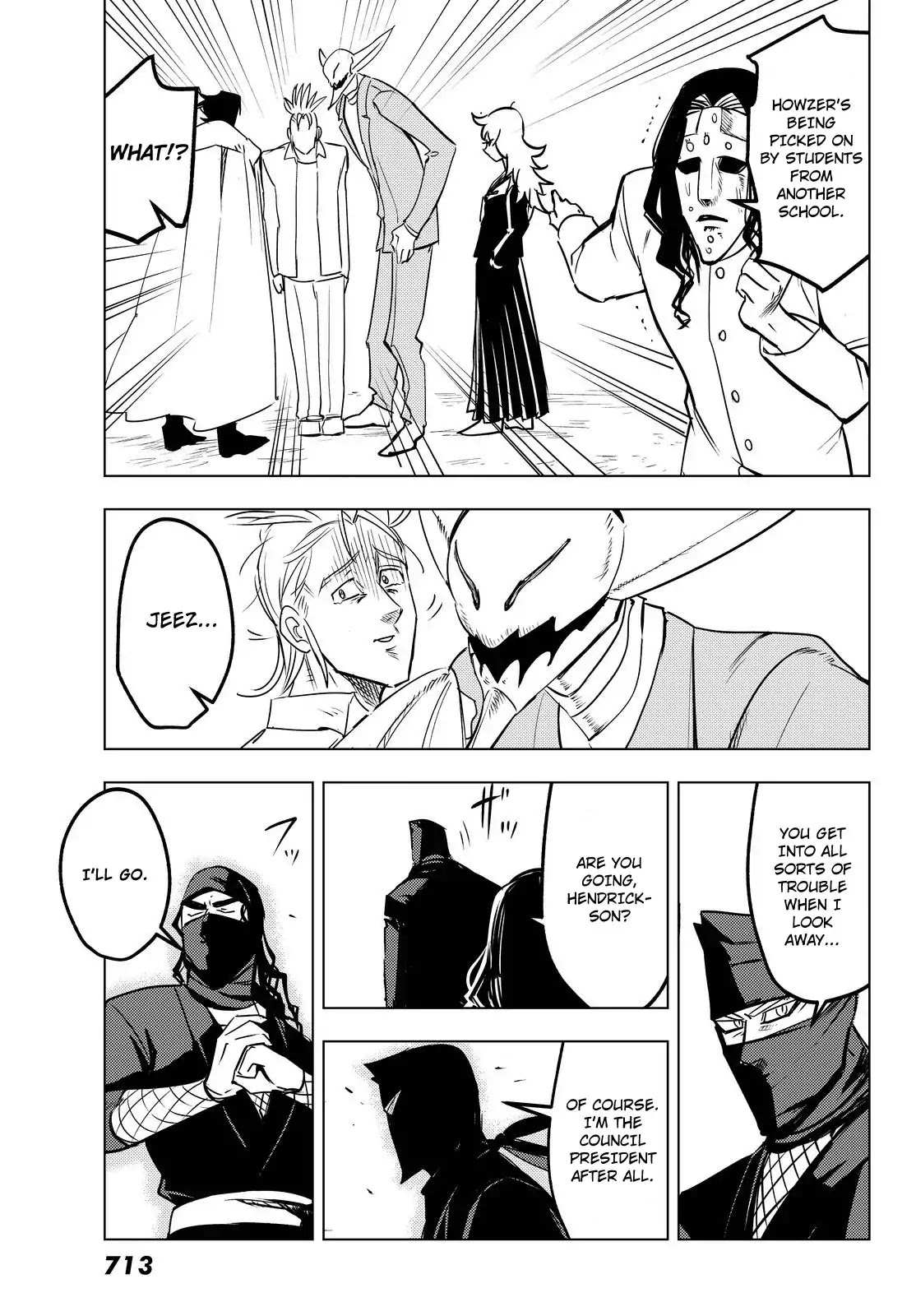 Mayoe! Nanatsu no Taizai Gakuen! Chapter 27 page 13 - Chapter 27: Muscles and Yukata Summer Collaboration!