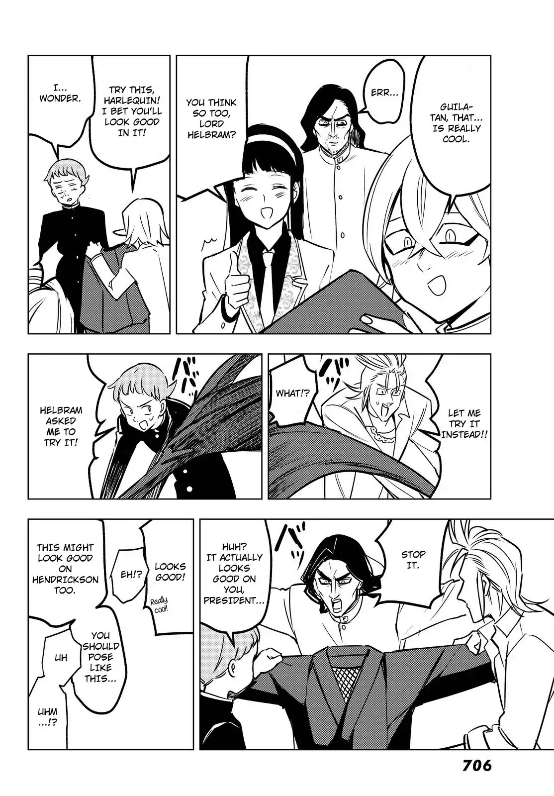 Mayoe! Nanatsu no Taizai Gakuen! Chapter 27 page 6 - Chapter 27: Muscles and Yukata Summer Collaboration!