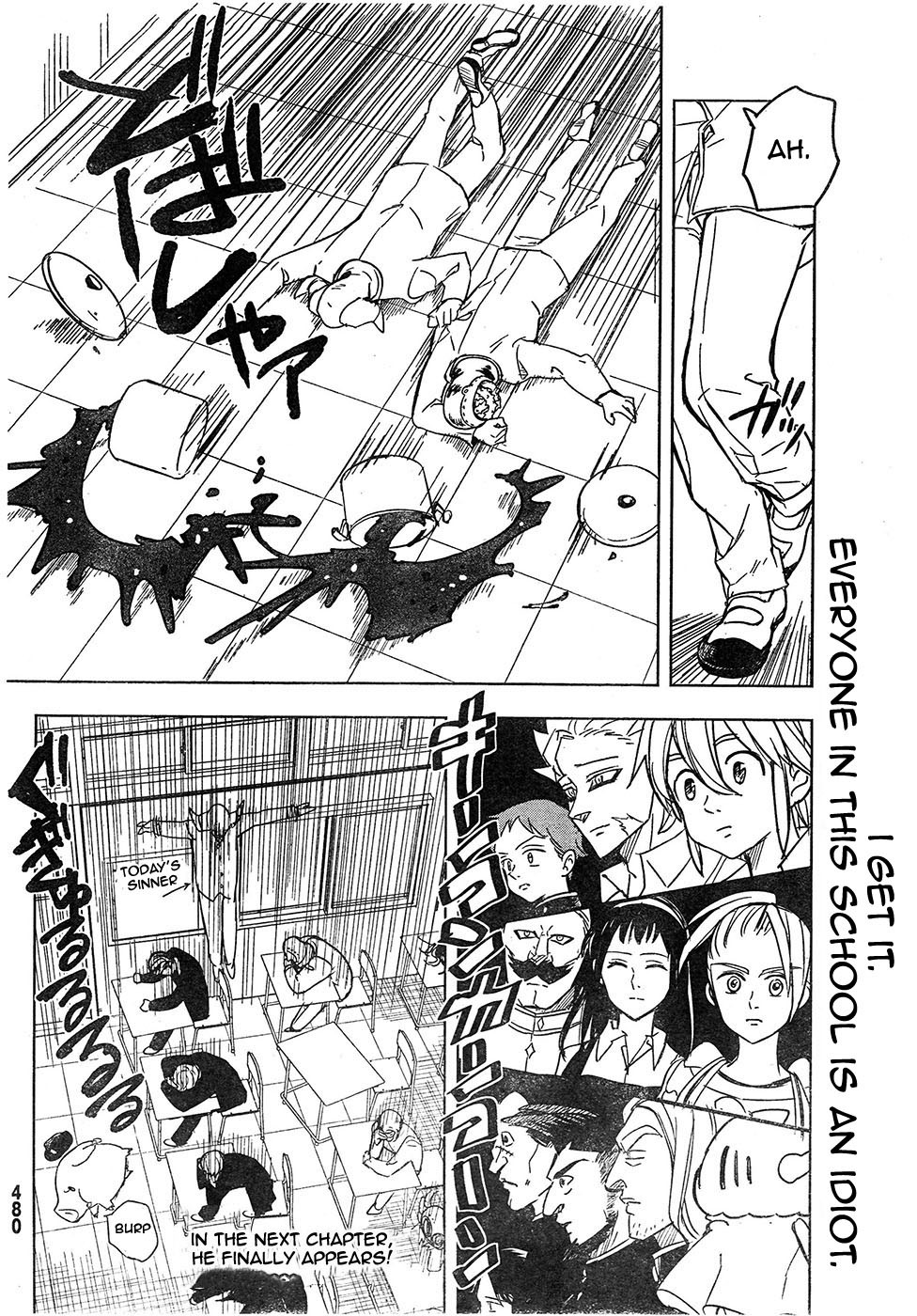 Mayoe! Nanatsu no Taizai Gakuen! Chapter 3 page 12 - Chapter 3: Honourable Cooking War