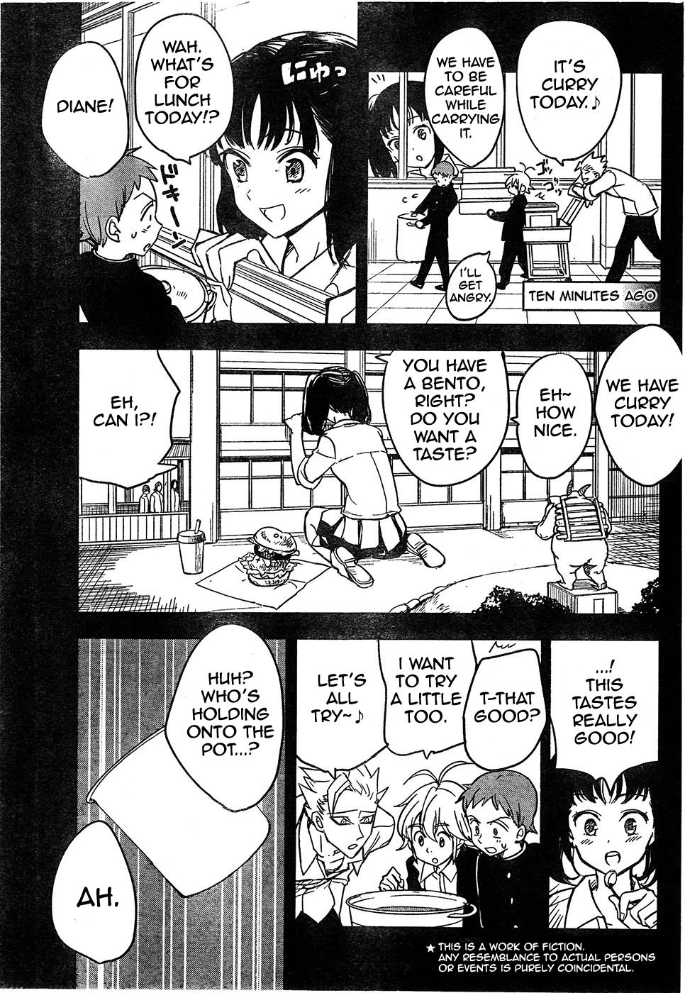 Mayoe! Nanatsu no Taizai Gakuen! Chapter 3 page 3 - Chapter 3: Honourable Cooking War