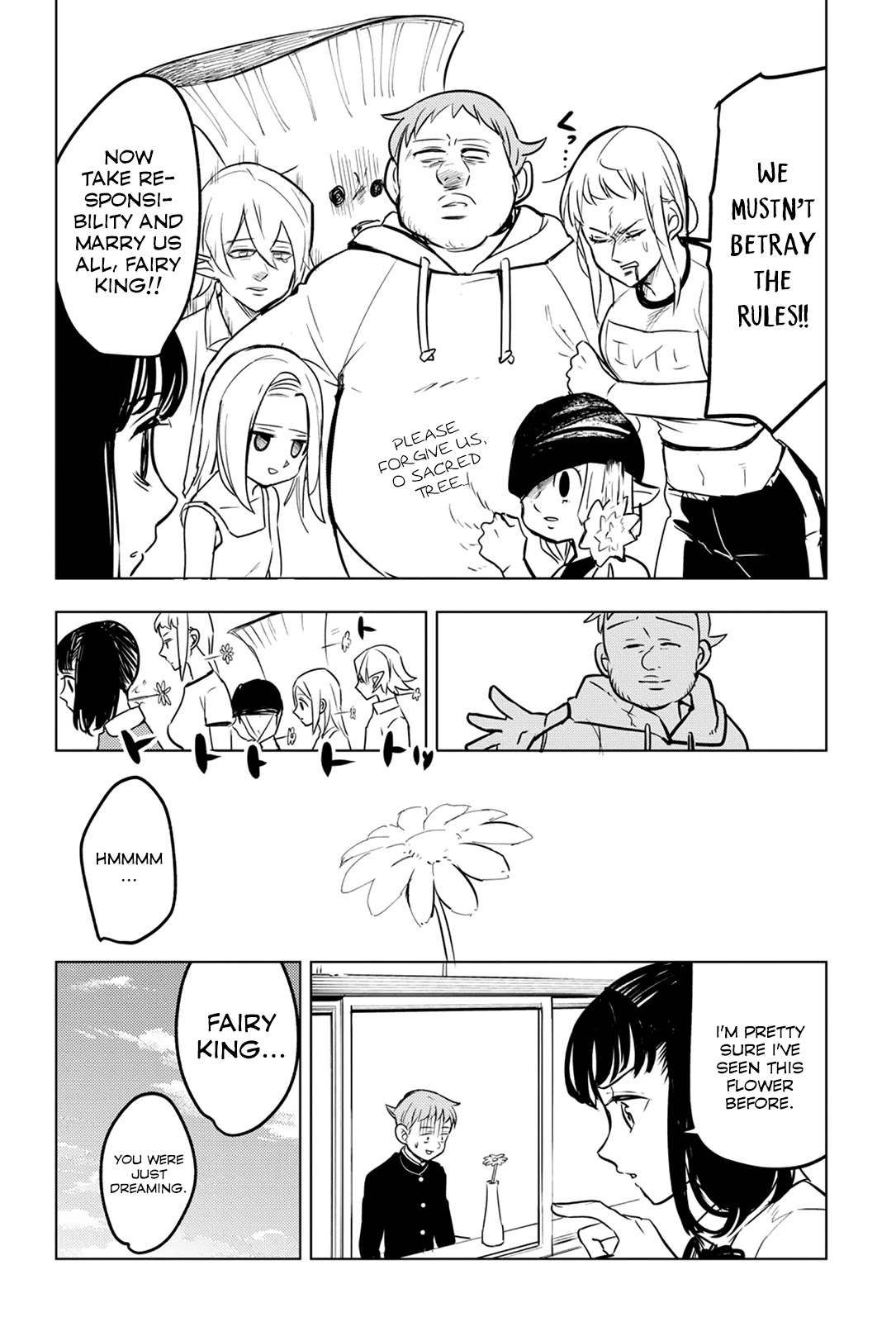 Mayoe! Nanatsu no Taizai Gakuen! Chapter 30 page 13 - Chapter 30: The Fairy King Plays House