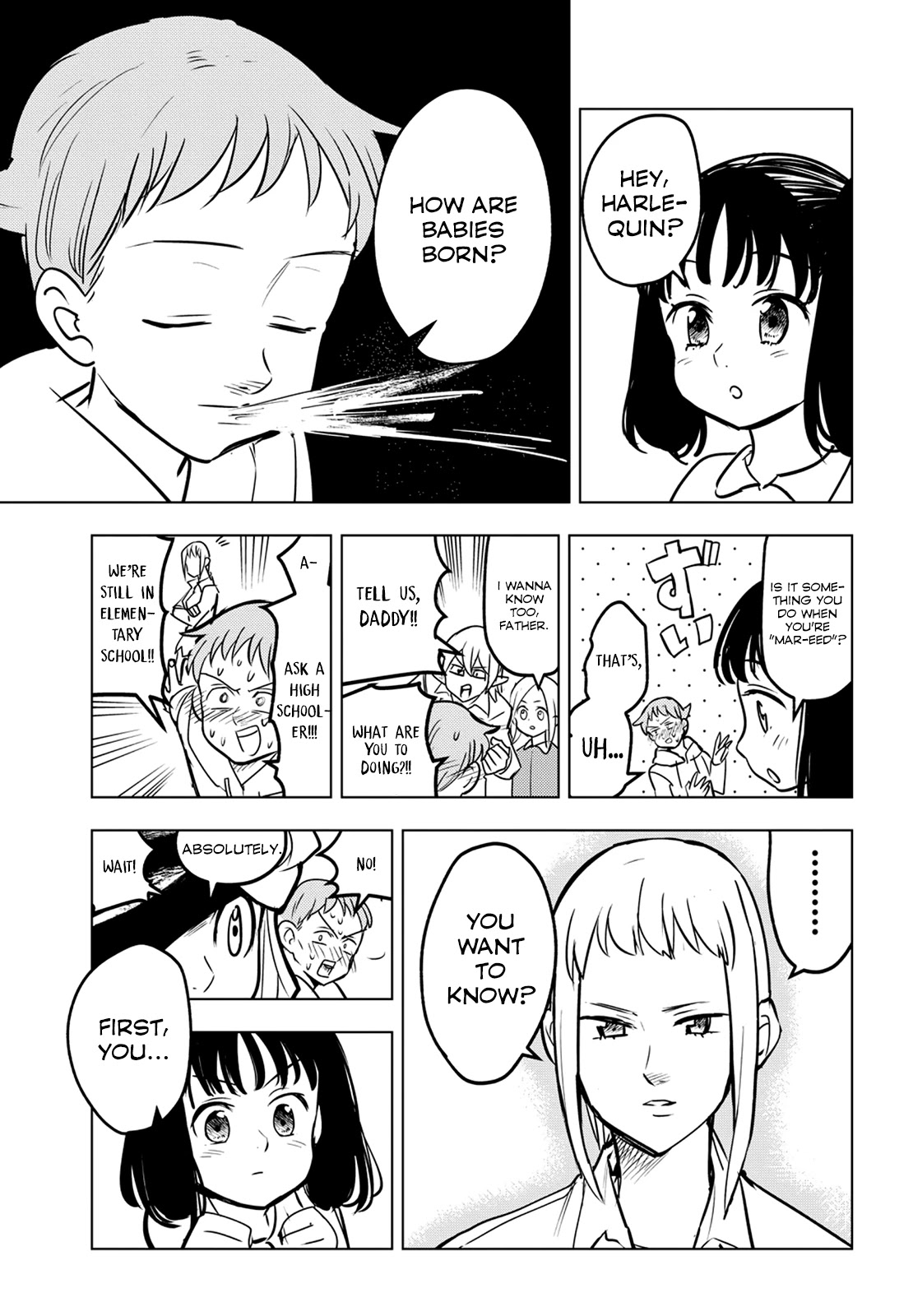 Mayoe! Nanatsu no Taizai Gakuen! Chapter 30 page 8 - Chapter 30: The Fairy King Plays House