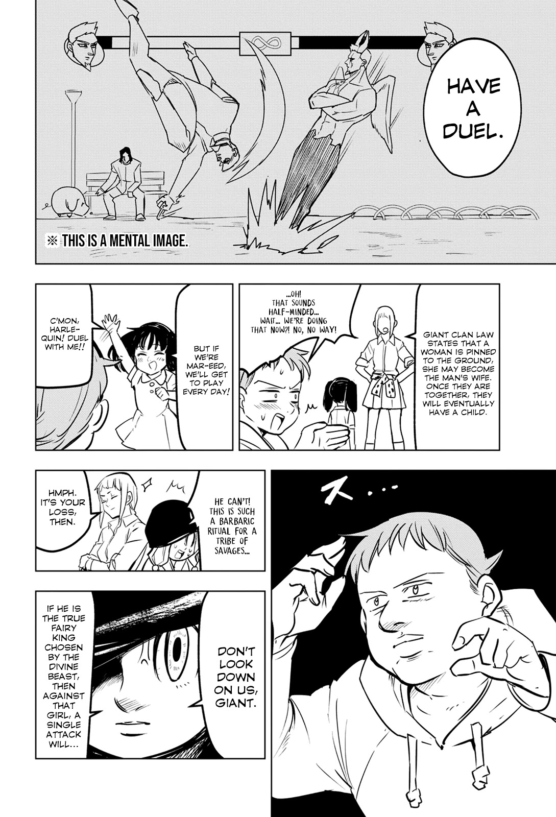 Mayoe! Nanatsu no Taizai Gakuen! Chapter 30 page 9 - Chapter 30: The Fairy King Plays House