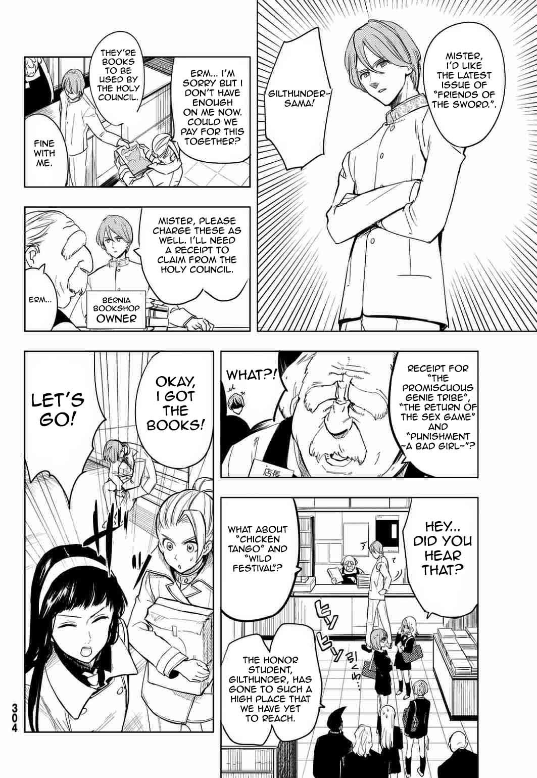 Mayoe! Nanatsu no Taizai Gakuen! Chapter 6 page 8 - Chapter 6: The Beautiful Sin with Glasses