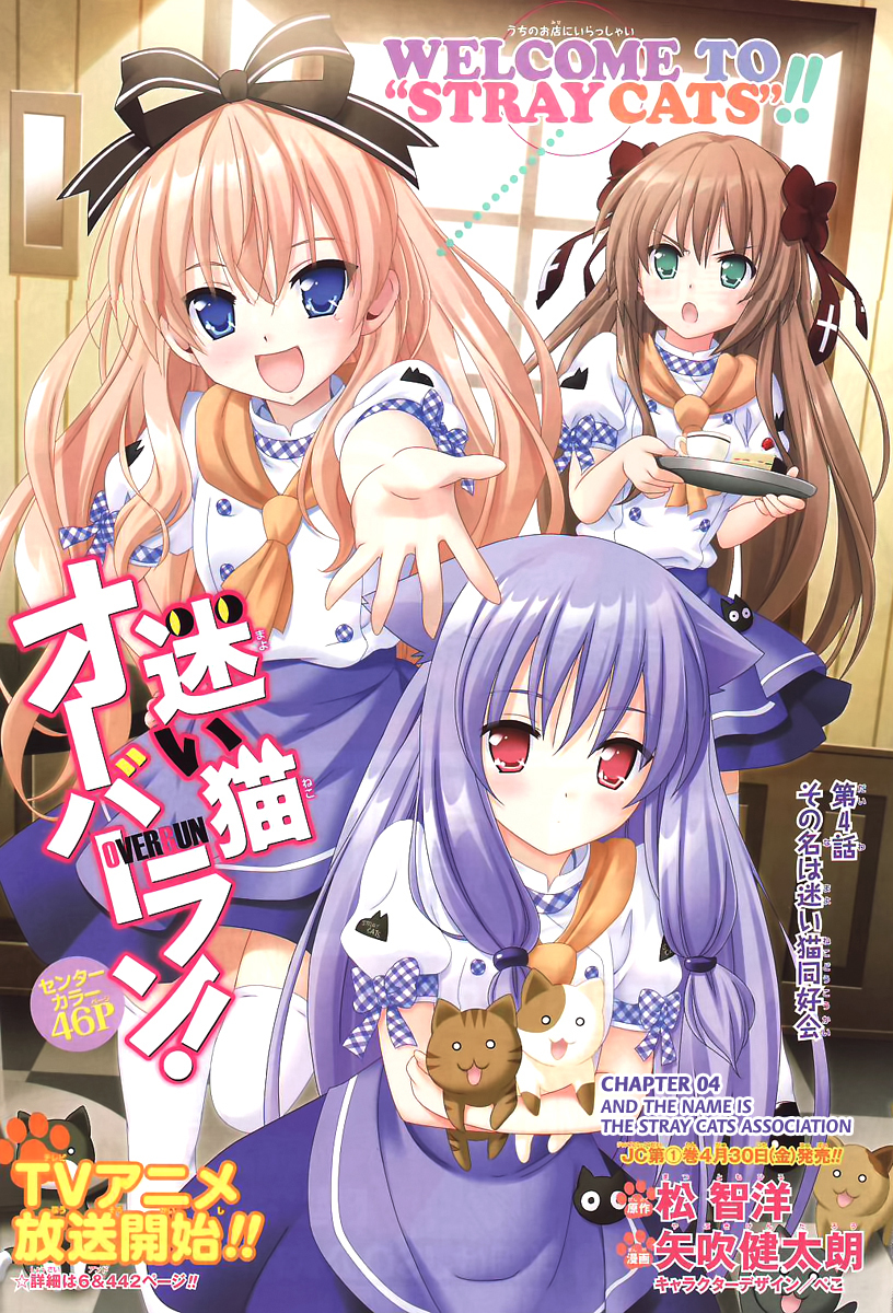 Mayoi Neko Overrun! Chapter 4 page 3 - Chapter 4: And the Name Is the Stray Cats Associaton