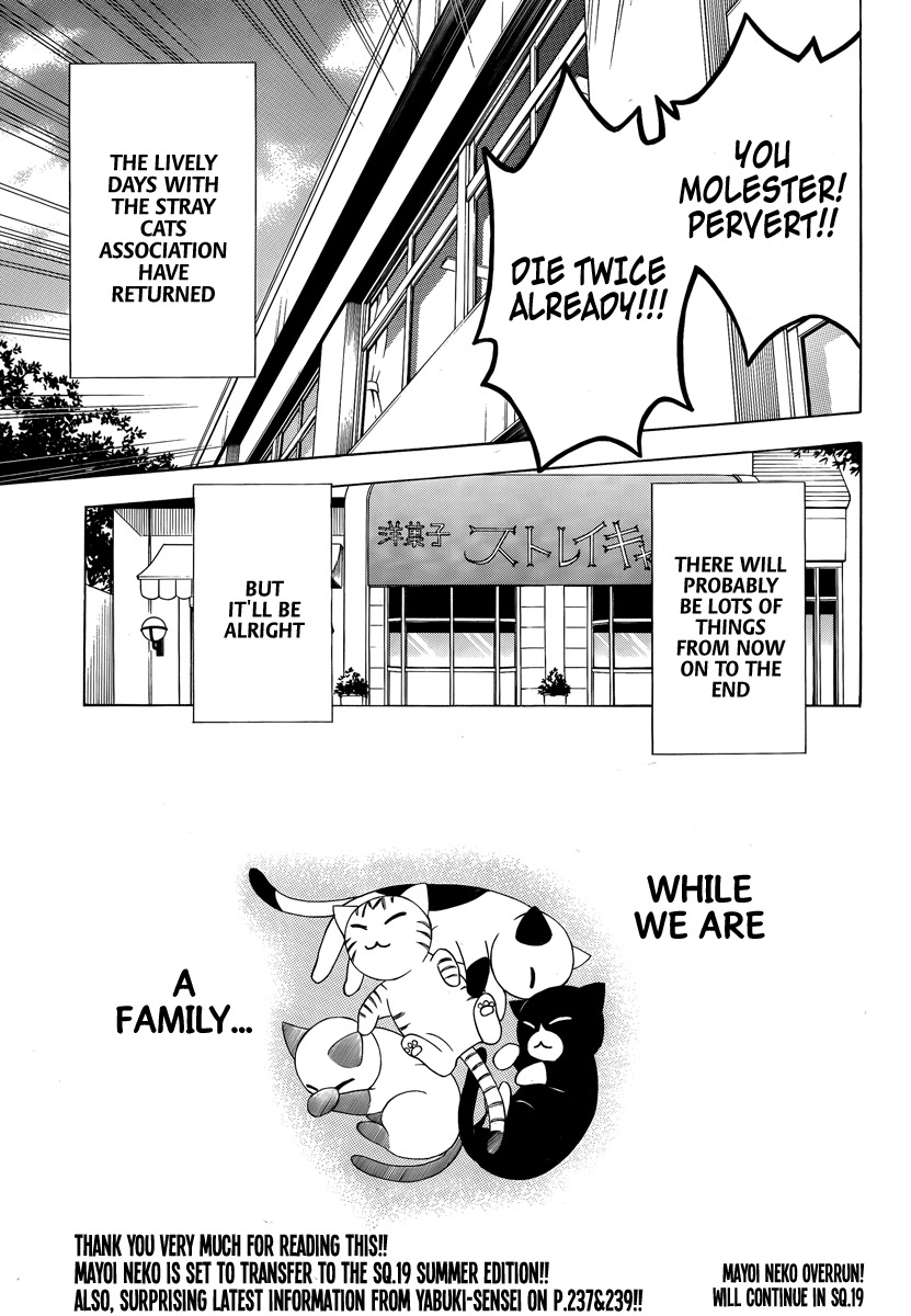 Mayoi Neko Overrun! Chapter 8 page 45 - Chapter 8: Cake and Smile and Finale
