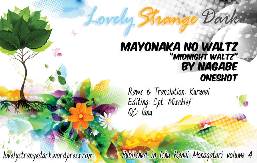 Mayonaka no Waltz Chapter 1 page 1 - Chapter 1 : Oneshot