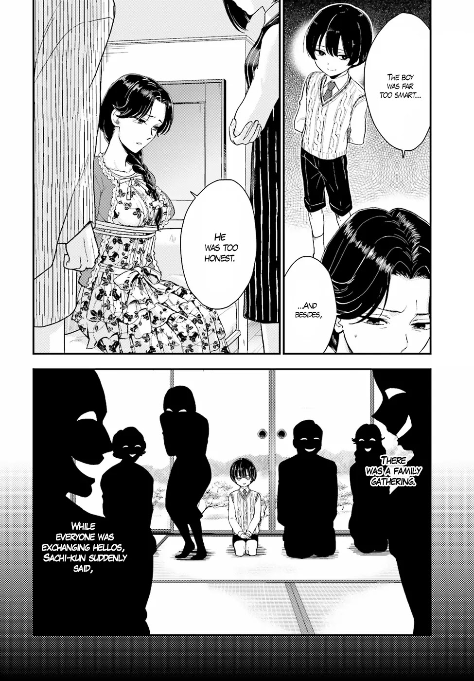 Mayonaka no X Giten Chapter 19 page 8 - Chapter 19: The Lullaby, Death’s Melody