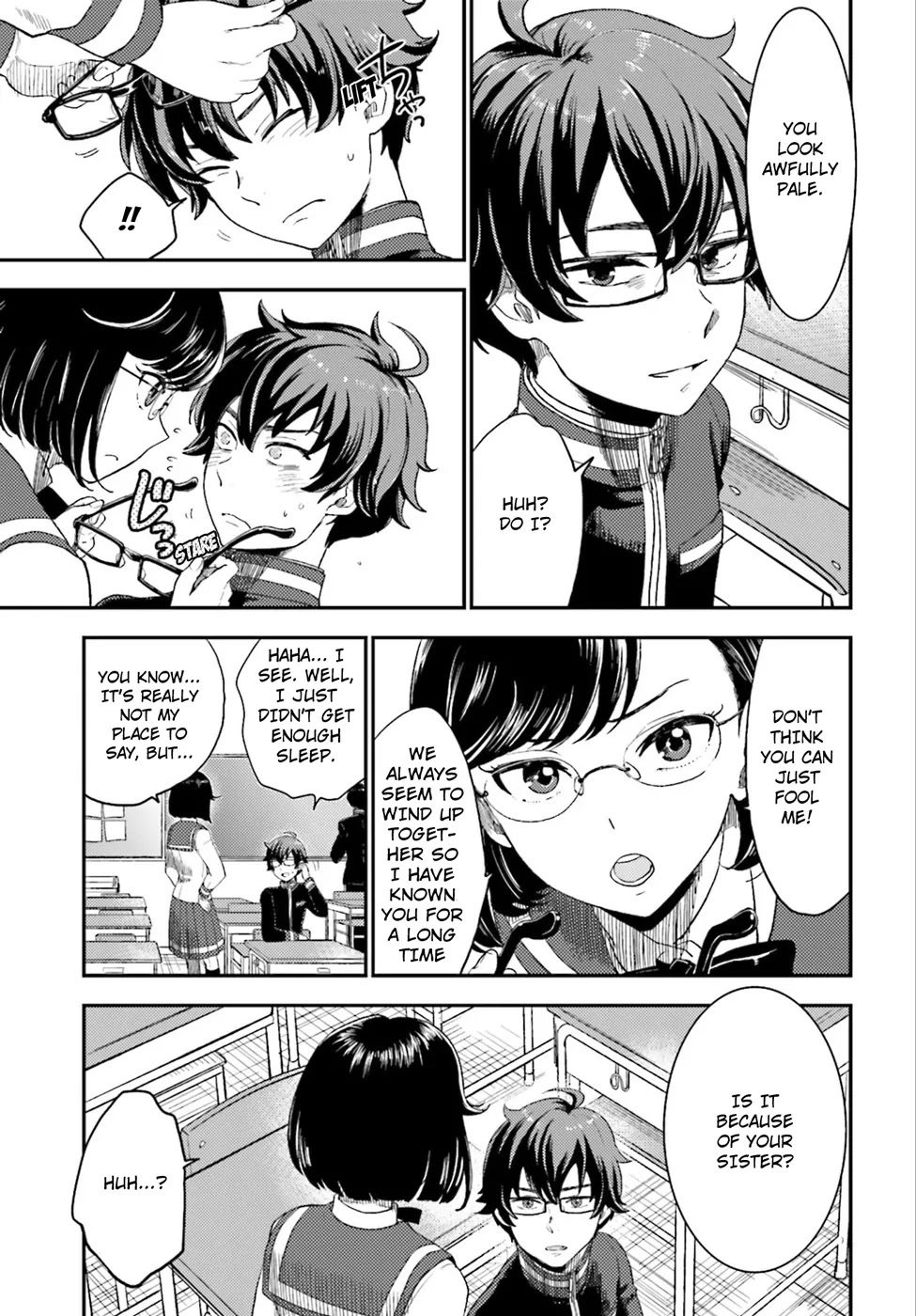 Mayonaka no X Giten Chapter 2 page 11 - Chapter 2: The First Suspect