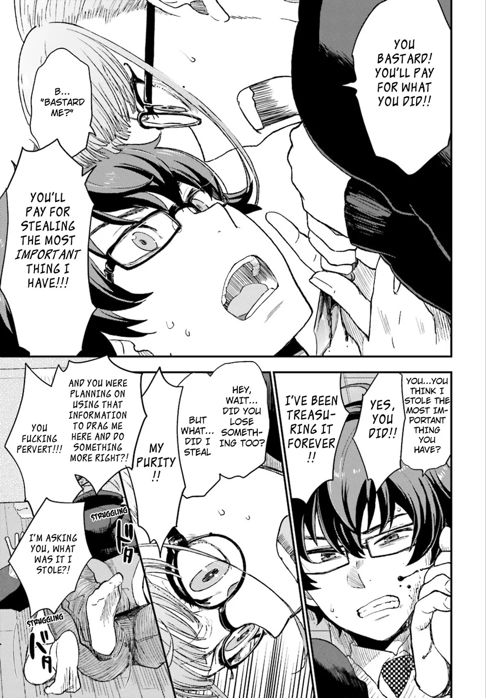 Mayonaka no X Giten Chapter 2 page 35 - Chapter 2: The First Suspect