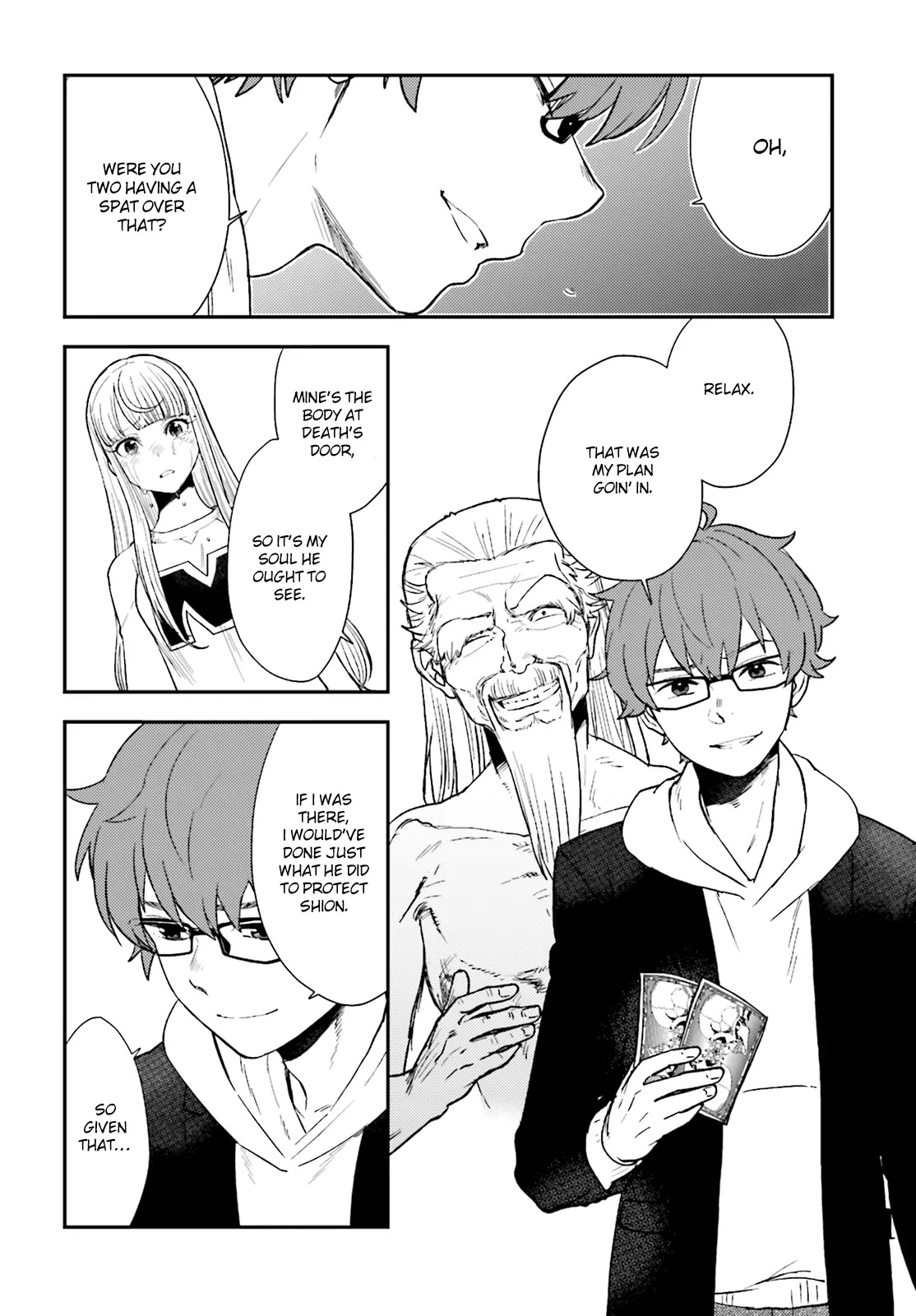 Mayonaka no X Giten Chapter 20 page 12 - Chapter 20: The Heart of Justice Never Dies