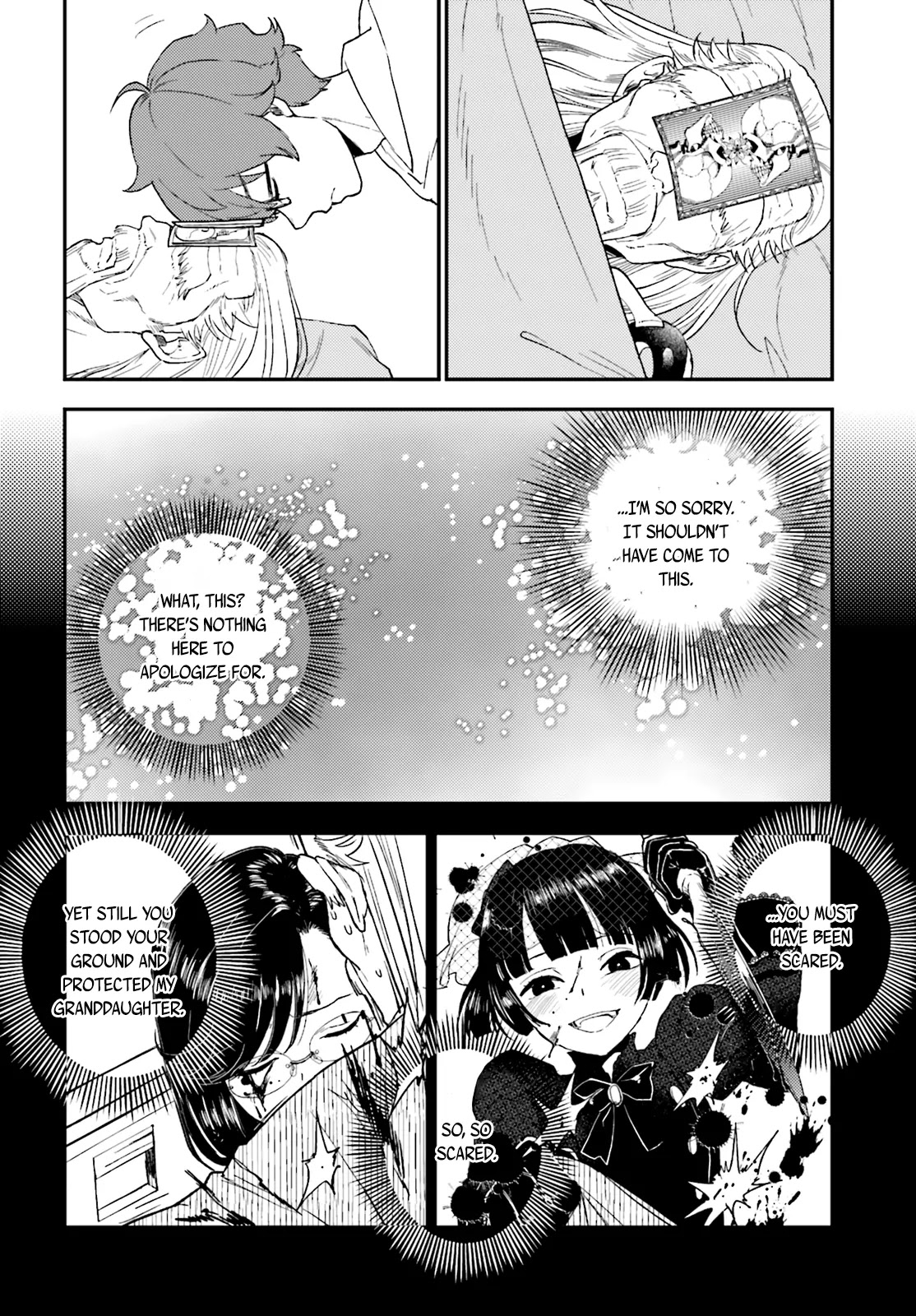Mayonaka no X Giten Chapter 20 page 18 - Chapter 20: The Heart of Justice Never Dies